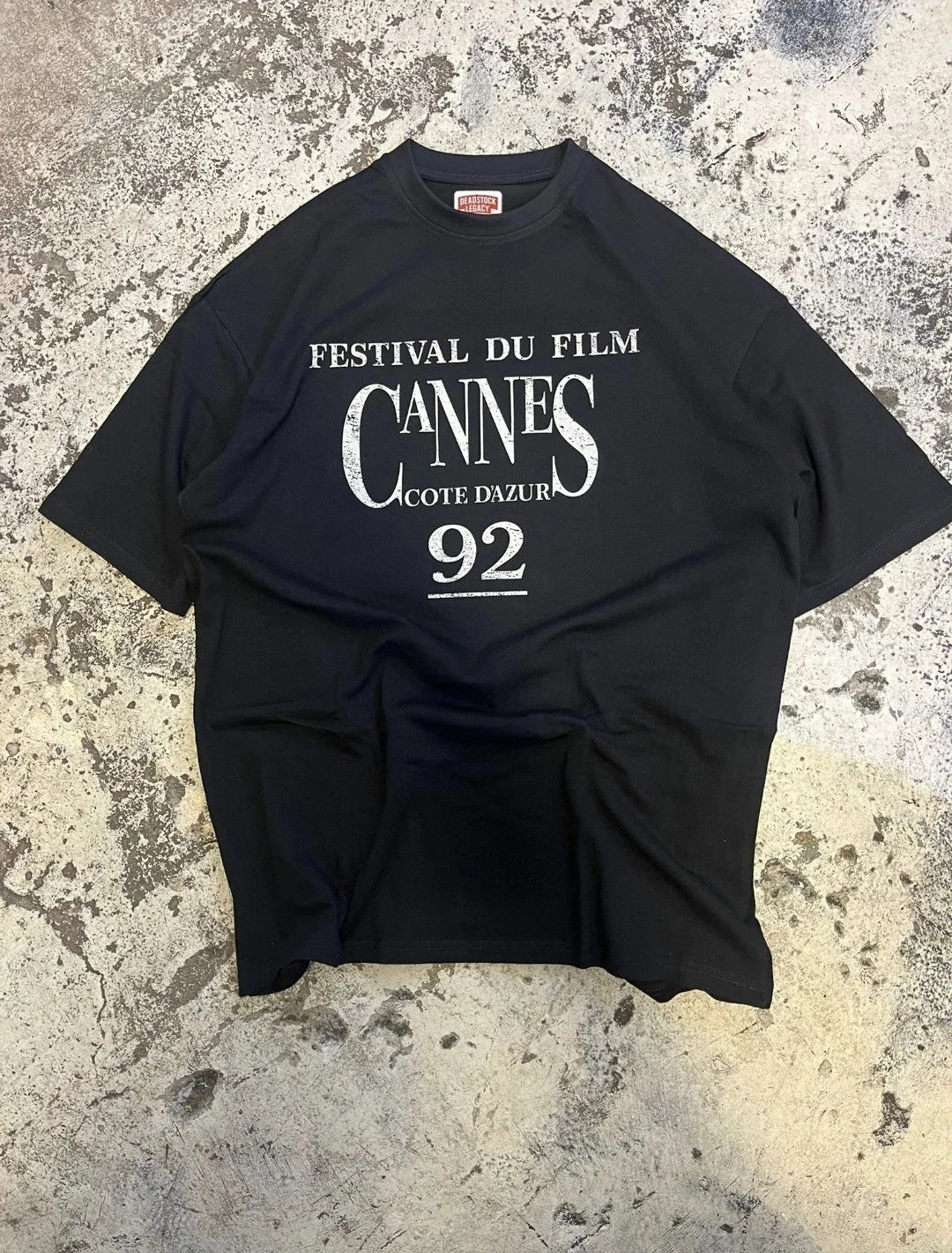 Deadstock Legacy T-Shirt Cannes Film Festival Oversized Boxy Fit Y2K Unisex Tee Unisex T-shirt, Sweatshirt, Hoodie, Long Sleeve Tee - T-Shirt, Sweatshirt, Hoodie