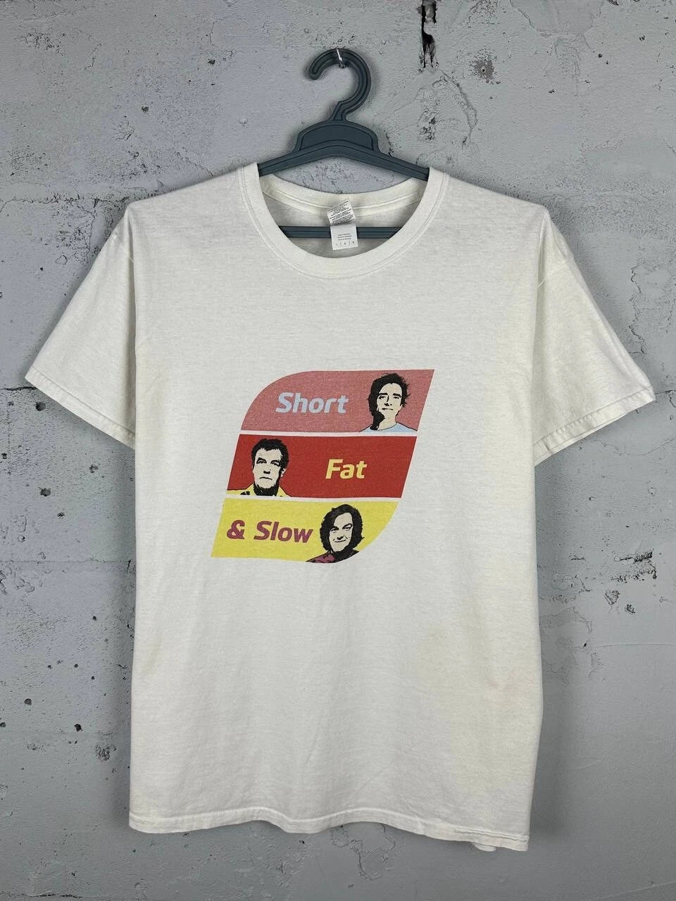 Top Gear HBO Short Fat Slow TV Show Cars T Shirt Size L Unisex T-shirt, Sweatshirt, Hoodie, Long Sleeve Tee - T-Shirt, Sweatshirt, Hoodie