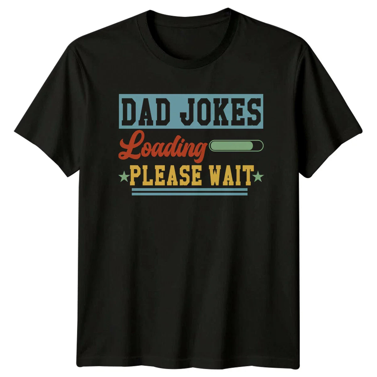 Dad Jokes Loading Please Wait Funny Father's Day T-Shirt Unisex T-shirt, Sweatshirt, Hoodie, Long Sleeve Tee - T-Shirt, Sweatshirt, Hoodie