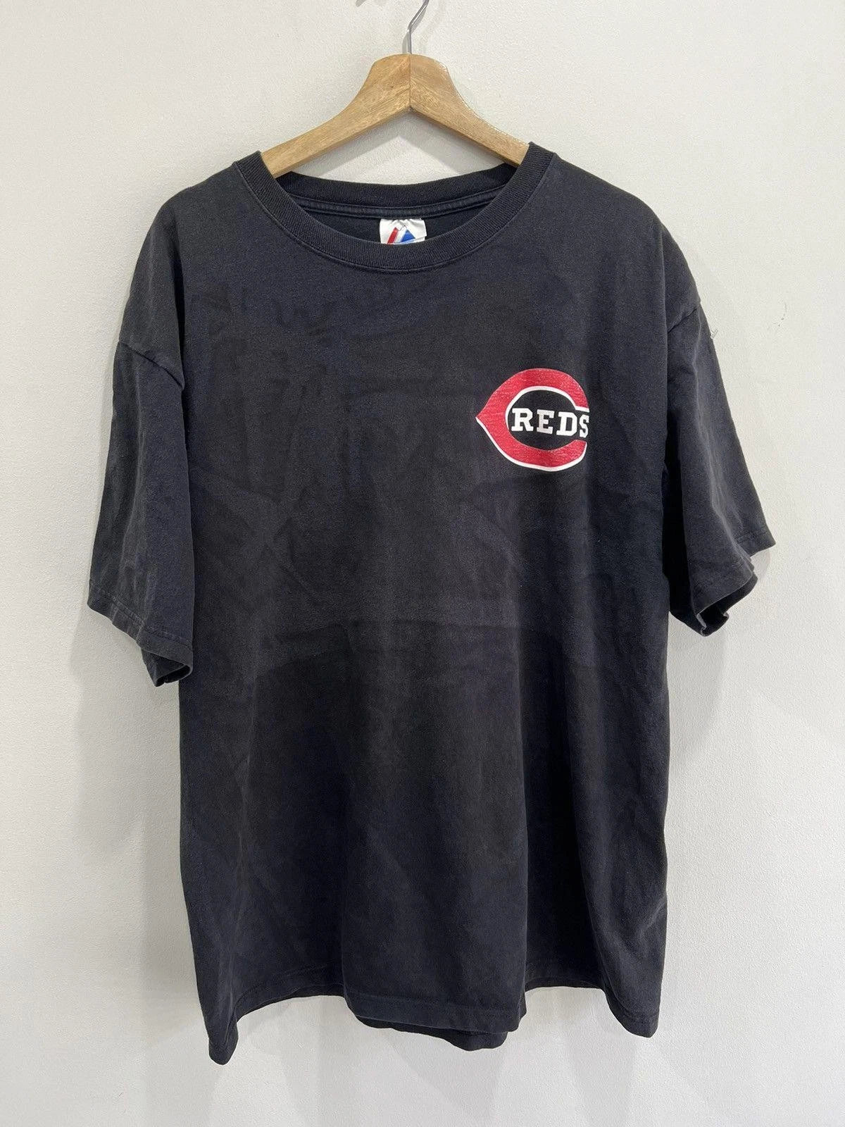 Vintage Y2K Cincinatti Reds Dunn Tee shirt mlb baseball Unisex T-shirt, Sweatshirt, Hoodie, Long Sleeve Tee - T-Shirt, Sweatshirt, Hoodie