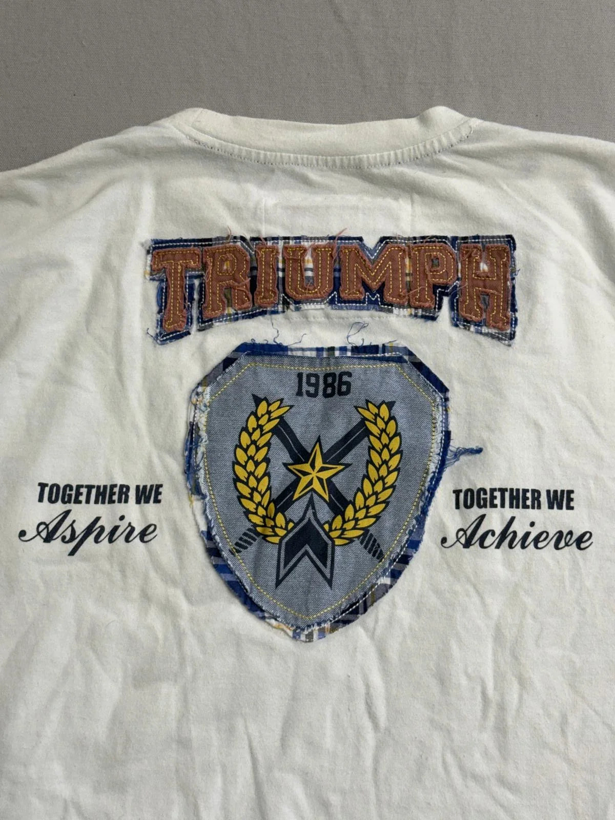 Y2K Brand Attitude Gold Cut & Sew Tee - Triuph T-shirt 3XL Unisex T-shirt, Sweatshirt, Hoodie, Long Sleeve Tee - T-Shirt, Sweatshirt, Hoodie