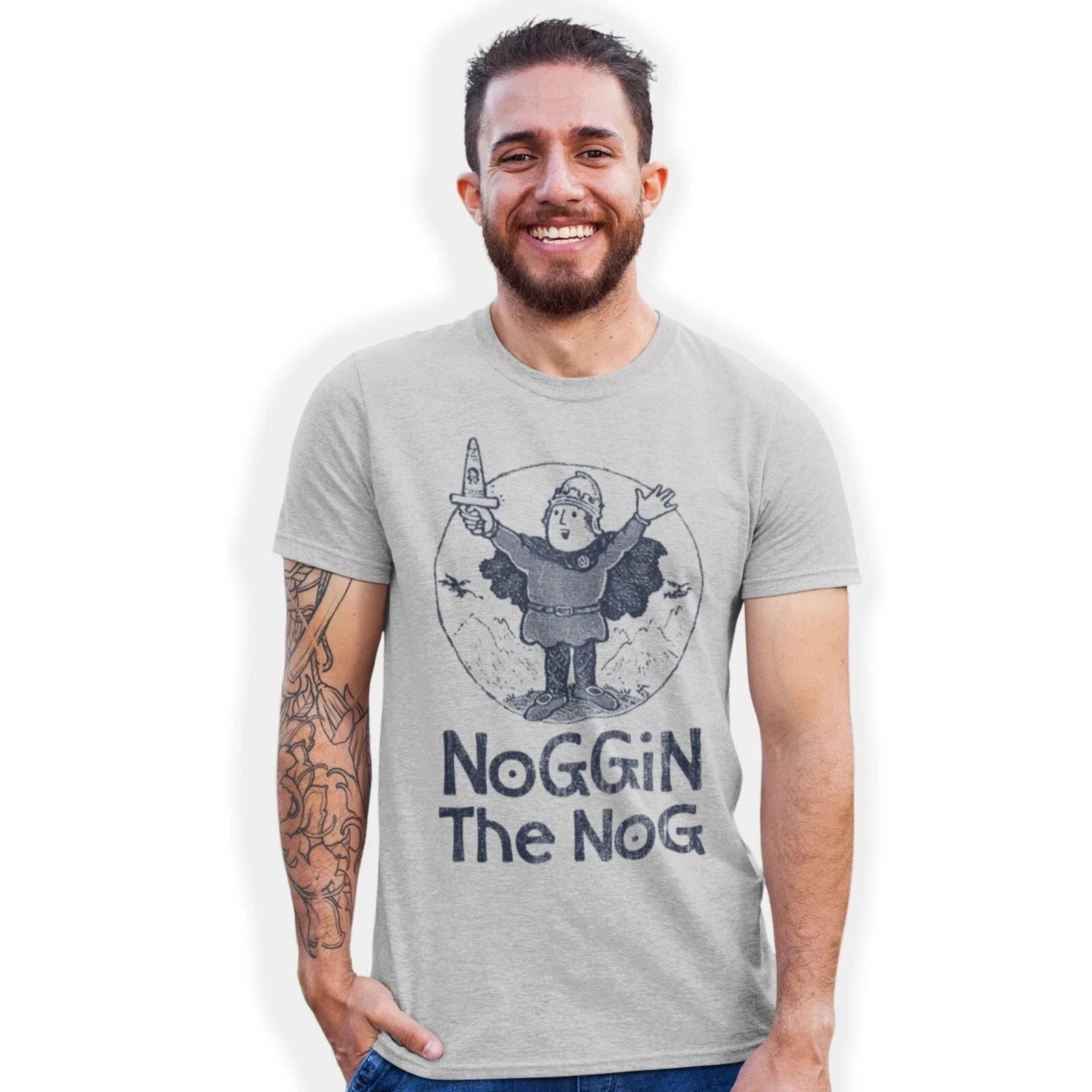 Noggin The Nog  Classic Kids TV T-Shirt Nostalgia Birthday Gift Unisex T-shirt, Sweatshirt, Hoodie, Long Sleeve Tee - T-Shirt, Sweatshirt, Hoodie