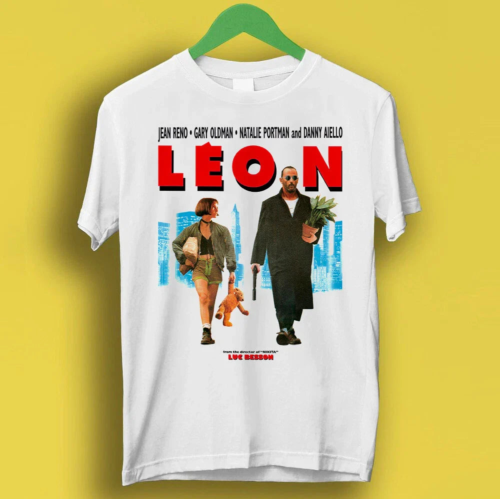 Leon The Professional Movie  Music Gift Tee T Shirt P771 Unisex T-shirt, Sweatshirt, Hoodie, Long Sleeve Tee - T-Shirt, Sweatshirt, Hoodie