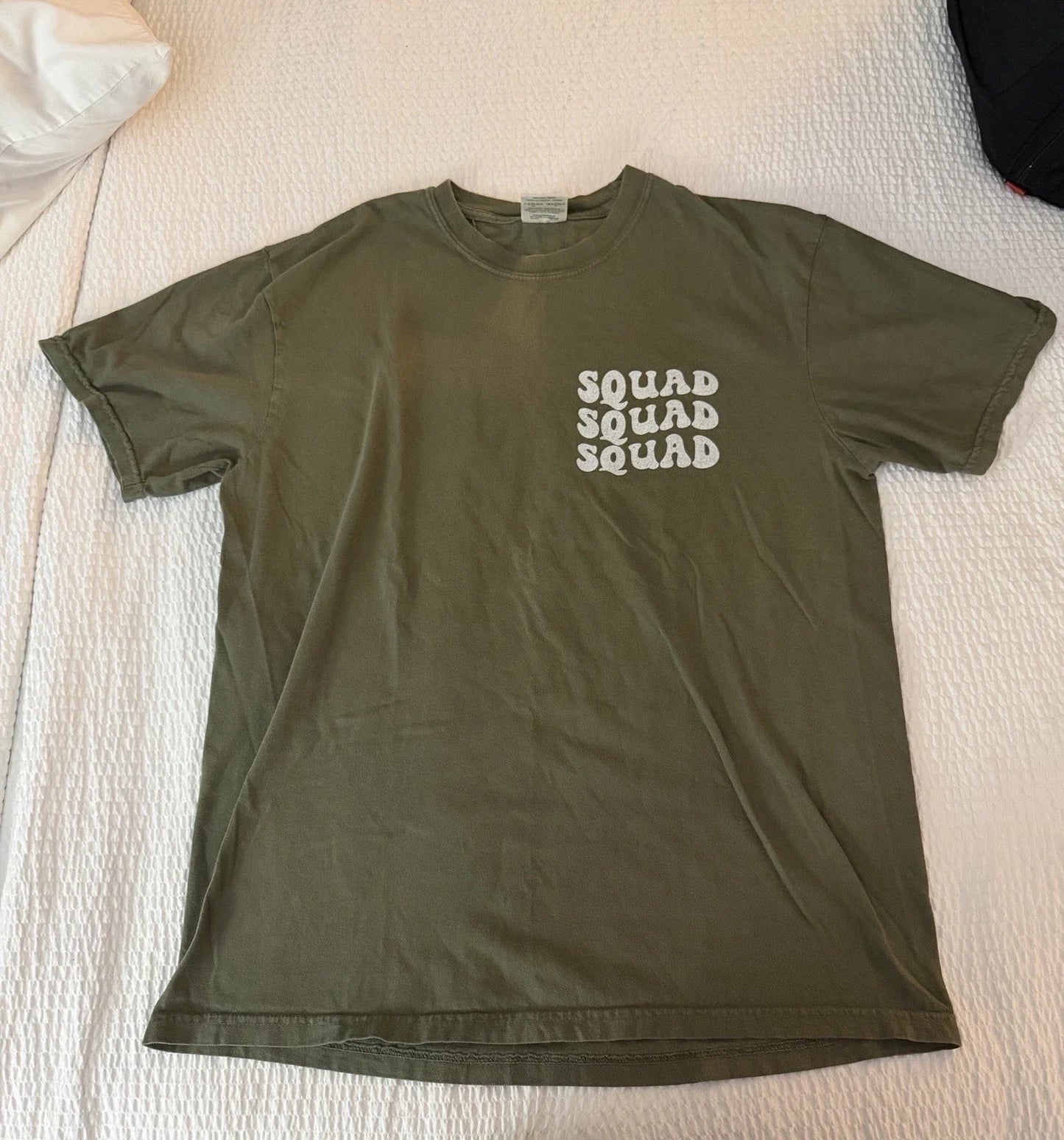 Big Back Energy unisex Olive Green Cotton Graphic Print T-Shirt L Trendy TikTok Unisex T-shirt, Sweatshirt, Hoodie, Long Sleeve Tee - T-Shirt, Sweatshirt, Hoodie