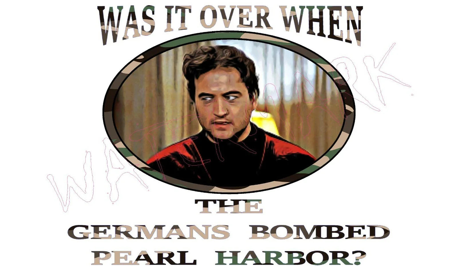 Men's Parody TShirt Animal House: Germans Bombed Pearl Harbor Blutarsky Bluto Unisex T-shirt, Sweatshirt, Hoodie, Long Sleeve Tee - T-Shirt, Sweatshirt, Hoodie