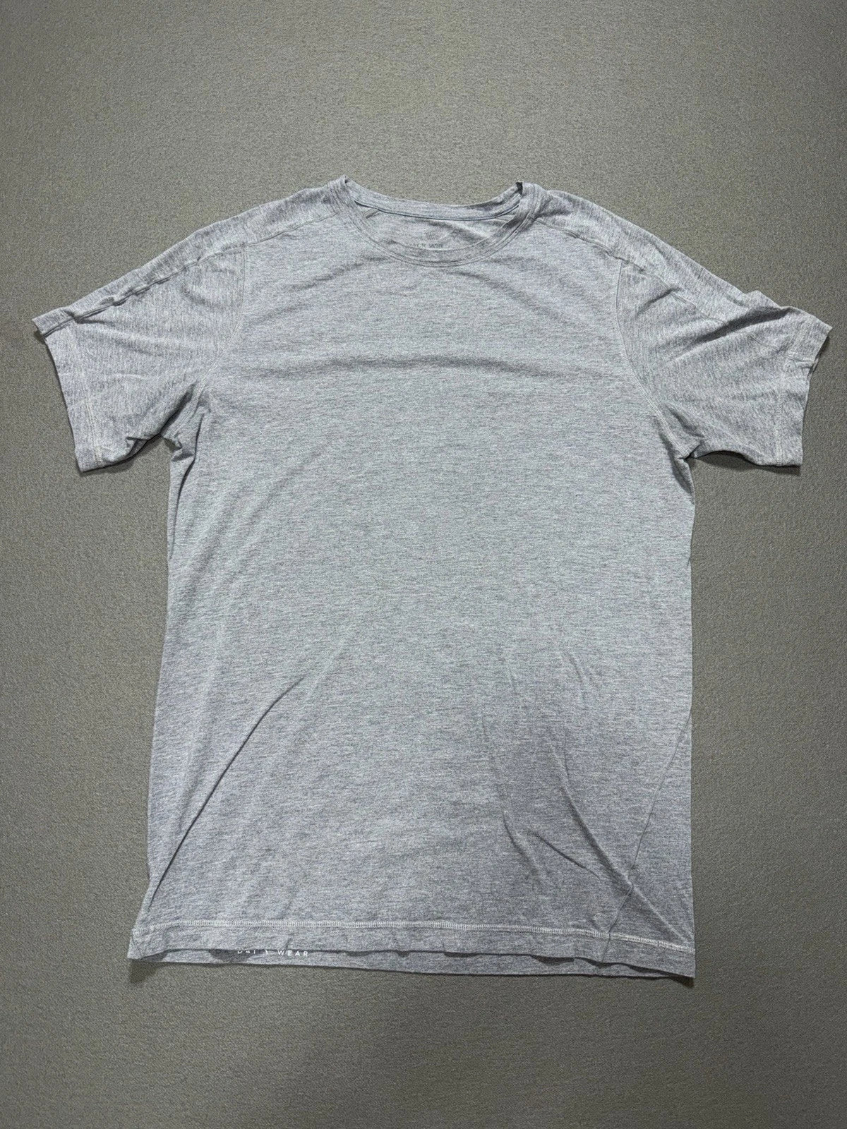 Mack Weldon For Daily Wear Shirt Performance Stretch Men's M Gray Textured Unisex T-shirt, Sweatshirt, Hoodie, Long Sleeve Tee - T-Shirt, Sweatshirt, Hoodie
