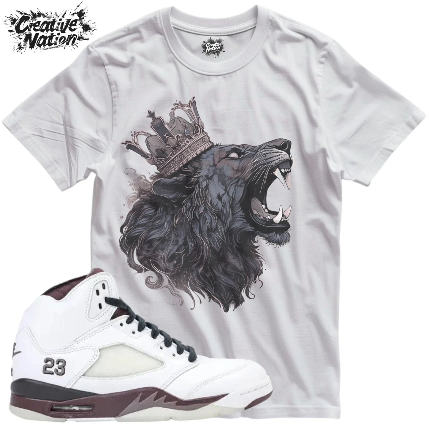 Shirt To Match 5 Burgundy Crush Unisex Tee Lion Shirt Gift Unisex T-shirt, Sweatshirt, Hoodie, Long Sleeve Tee - T-Shirt, Sweatshirt, Hoodie