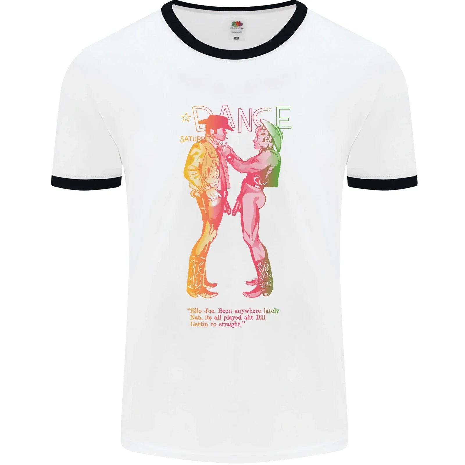 As Worn By Sid Vicious Naked Cowboys LGBT Mens Ringer T-Shirt Unisex T-shirt, Sweatshirt, Hoodie, Long Sleeve Tee - T-Shirt, Sweatshirt, Hoodie