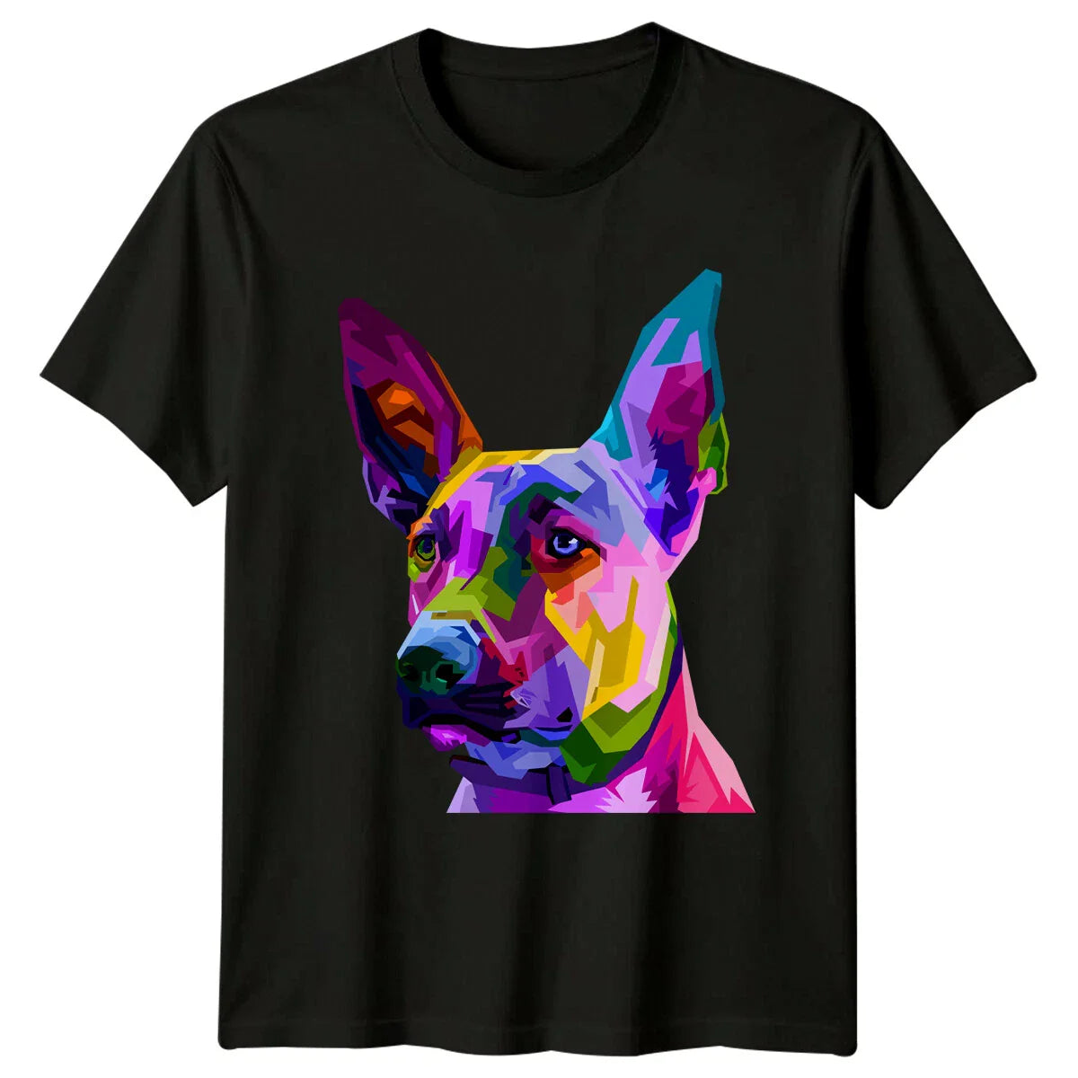 Dog Pop Art Style Mens T-Shirt Womens Graphic Tee Unisex Top Unisex T-shirt, Sweatshirt, Hoodie, Long Sleeve Tee - T-Shirt, Sweatshirt, Hoodie