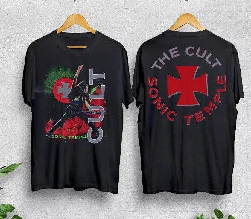 vintage 1989 The Cult sonic temple T-shirt Unisex T-shirt, Sweatshirt, Hoodie, Long Sleeve Tee - T-Shirt, Sweatshirt, Hoodie
