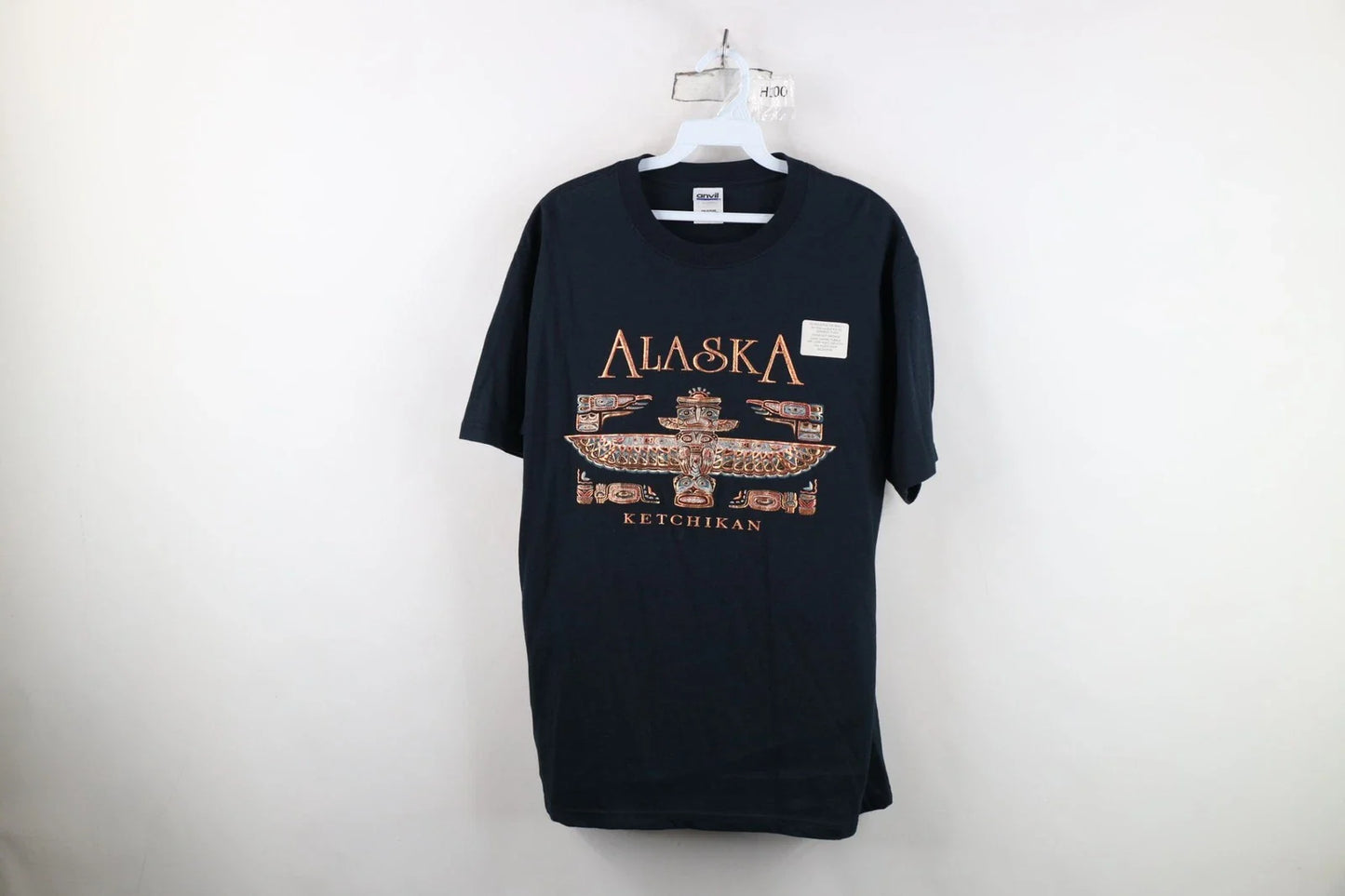 Deadstock Vintage Y2K Streetwear Mens Medium Spell Out Alaska Ketchikan T-Shirt Unisex T-shirt, Sweatshirt, Hoodie, Long Sleeve Tee - T-Shirt, Sweatshirt, Hoodie