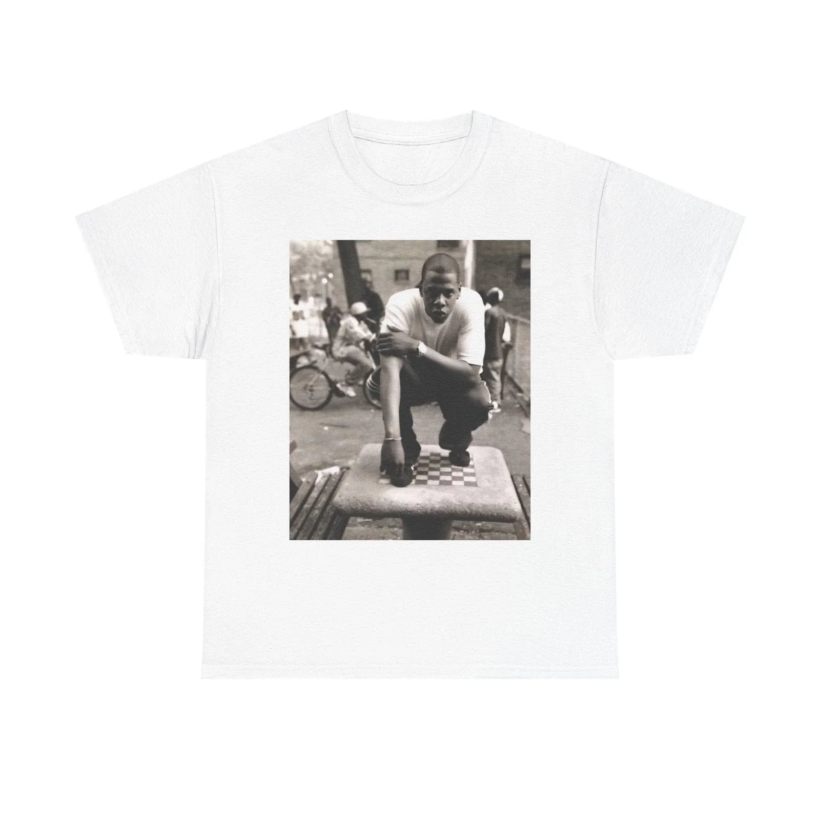 Jay-Z Blueprint Chess Photo T-Shirt | Hip Hop Album Art Tee Unisex T-shirt, Sweatshirt, Hoodie, Long Sleeve Tee - T-Shirt, Sweatshirt, Hoodie