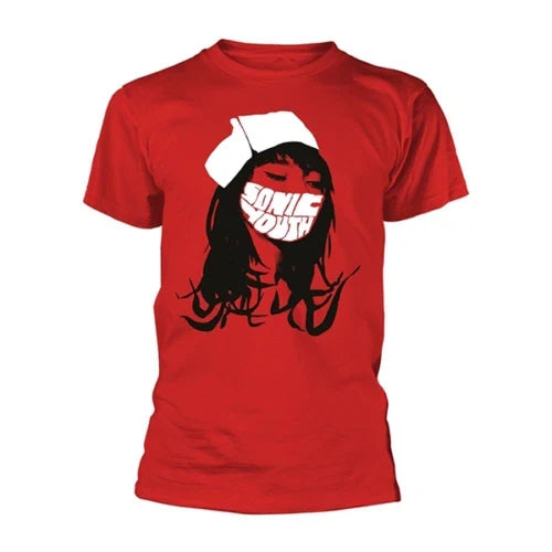 Sonic Youth 'Nurse' Red T shirt - NEW Unisex T-shirt, Sweatshirt, Hoodie, Long Sleeve Tee - T-Shirt, Sweatshirt, Hoodie