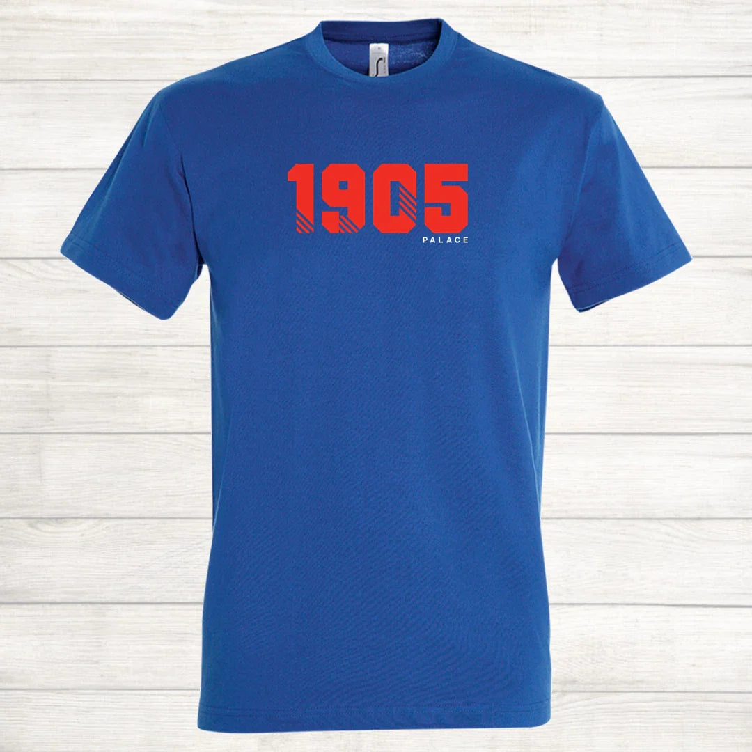 Crystal Palace Football Shirt 1905 Est Year Retro Gift Casual T Shirt Unisex T-shirt, Sweatshirt, Hoodie, Long Sleeve Tee - T-Shirt, Sweatshirt, Hoodie