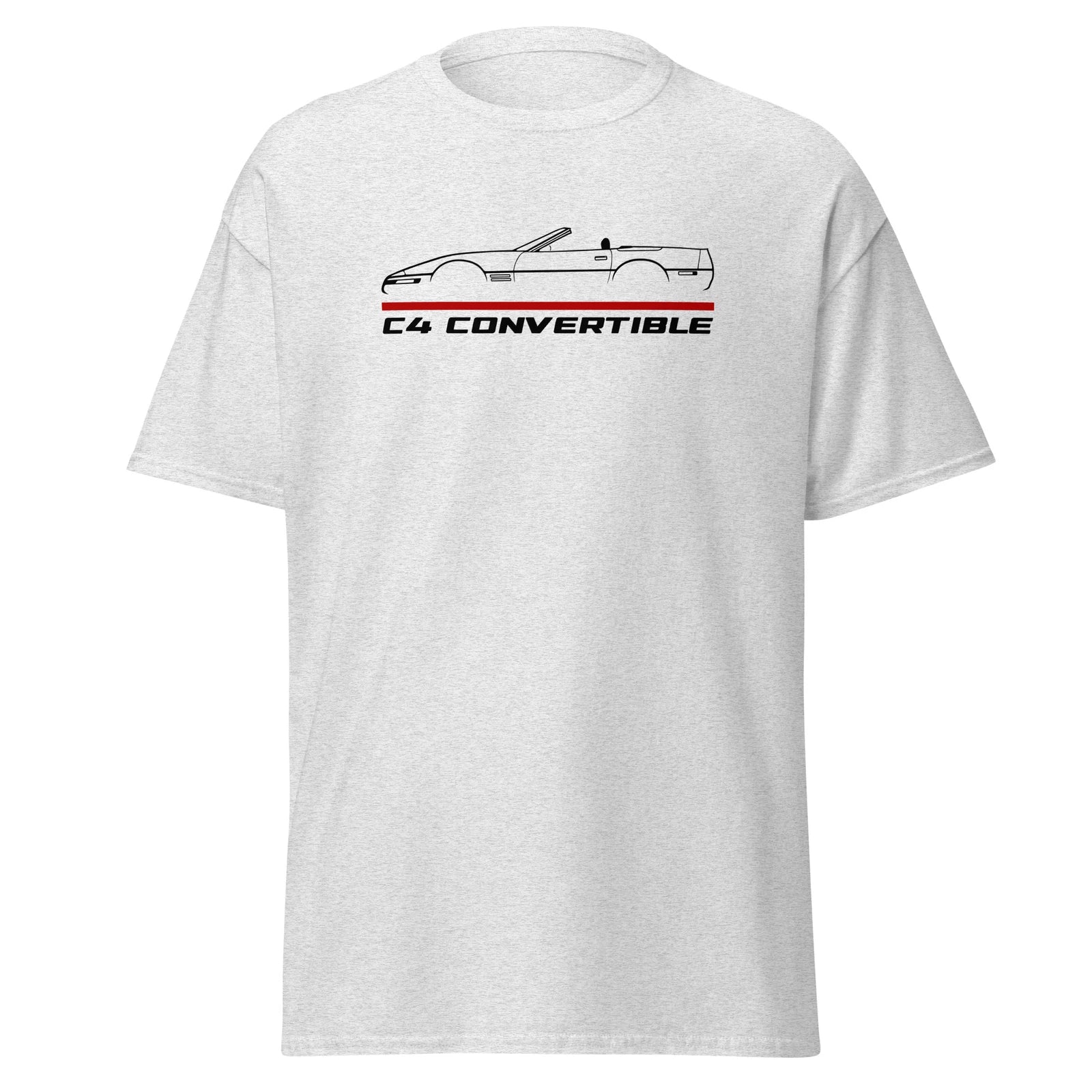 Premium T-Shirt For Chevrolet Corvette C4 Convertible Car Fans Birthday Gift Tee Unisex T-shirt, Sweatshirt, Hoodie, Long Sleeve Tee - T-Shirt, Sweatshirt, Hoodie