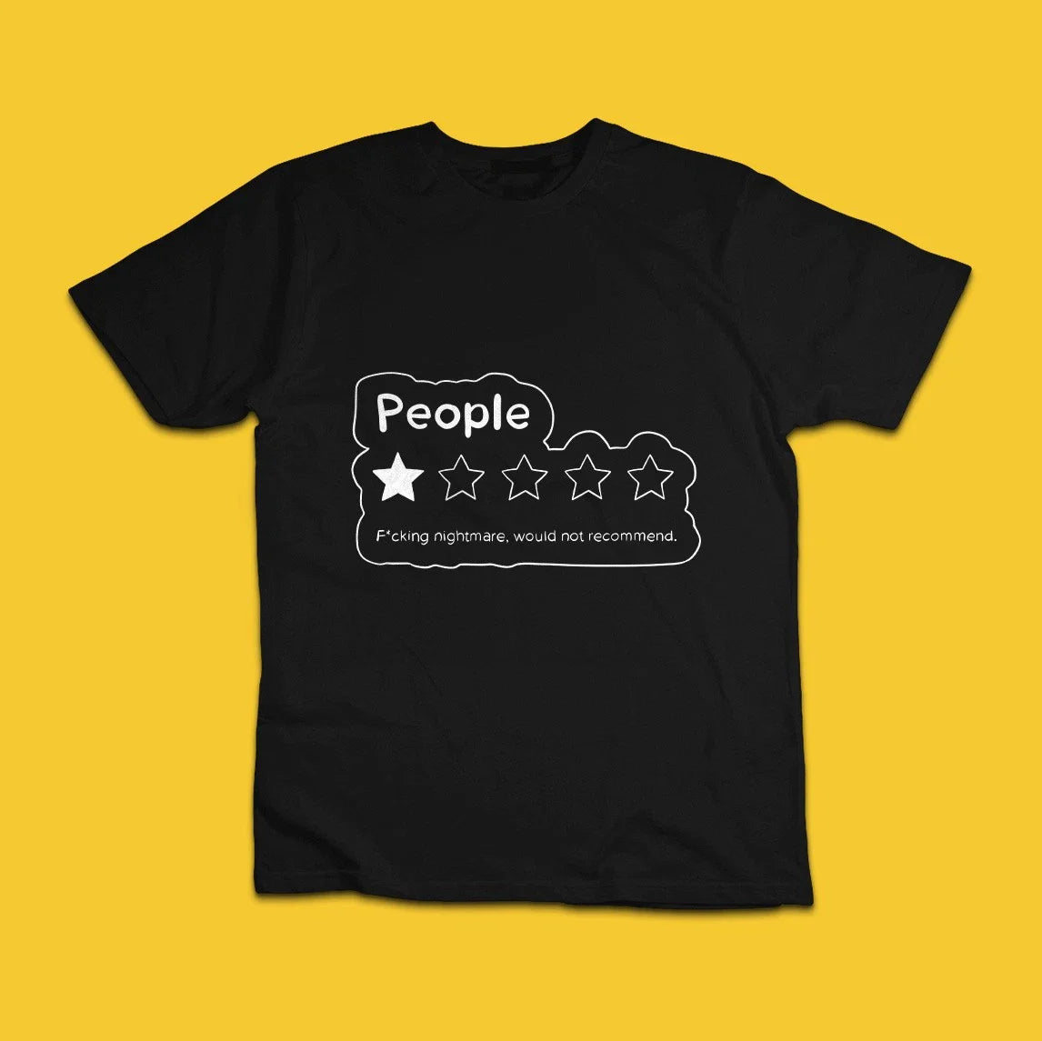 Funny People Review T-Shirt | Sarcastic Graphic Tee for Adults Unisex T-shirt, Sweatshirt, Hoodie, Long Sleeve Tee - T-Shirt, Sweatshirt, Hoodie