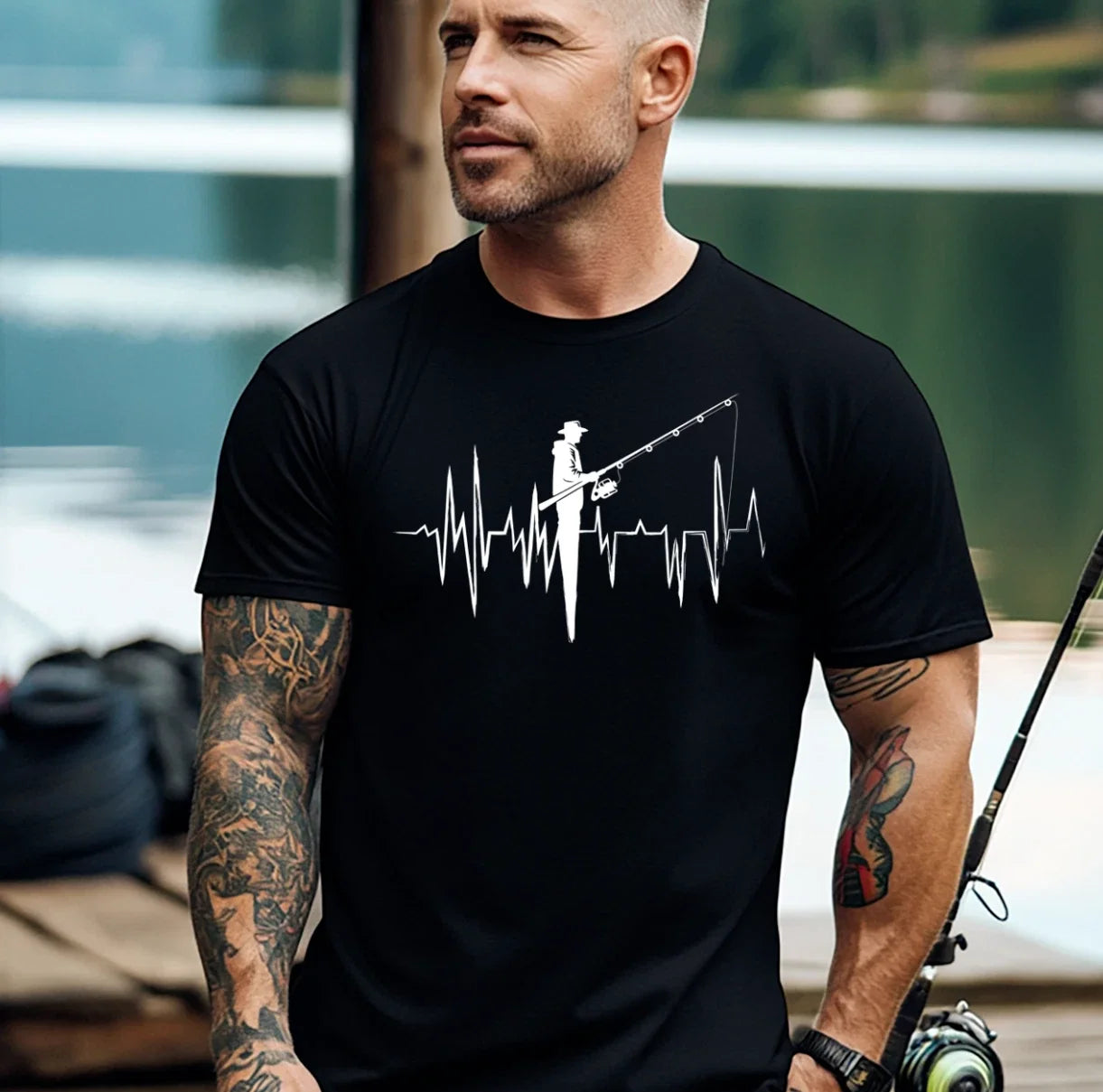Fishing T-Shirt Fishing Gift For Him For Fisherman Funny Fishing T-shirts Unisex T-shirt, Sweatshirt, Hoodie, Long Sleeve Tee - T-Shirt, Sweatshirt, Hoodie