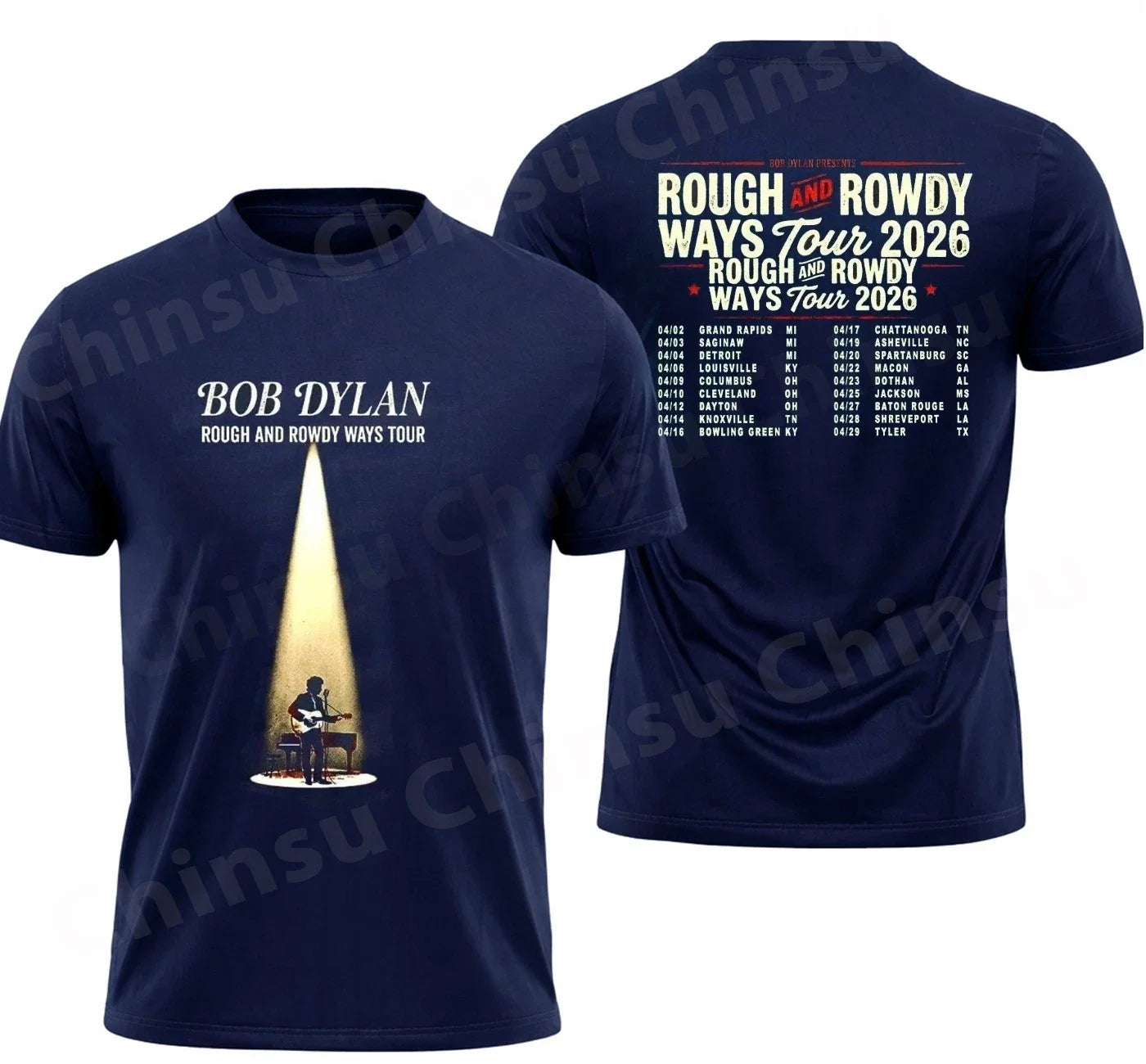 Bob Dylan Rough and Rowdy Ways Tour 2026 T-shirt  FAST SHIP Unisex T-shirt, Sweatshirt, Hoodie, Long Sleeve Tee - T-Shirt, Sweatshirt, Hoodie