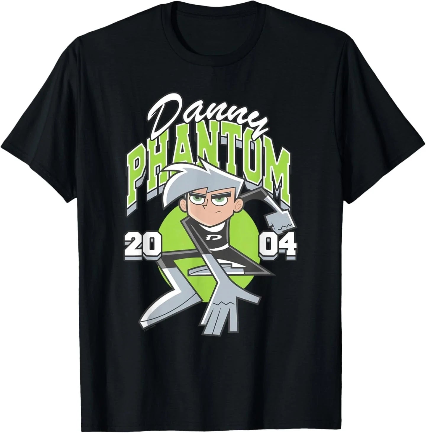 Danny Phantom 2004 Athletic Logo Retro Cartoon T-Shirt Unisex T-shirt, Sweatshirt, Hoodie, Long Sleeve Tee - T-Shirt, Sweatshirt, Hoodie