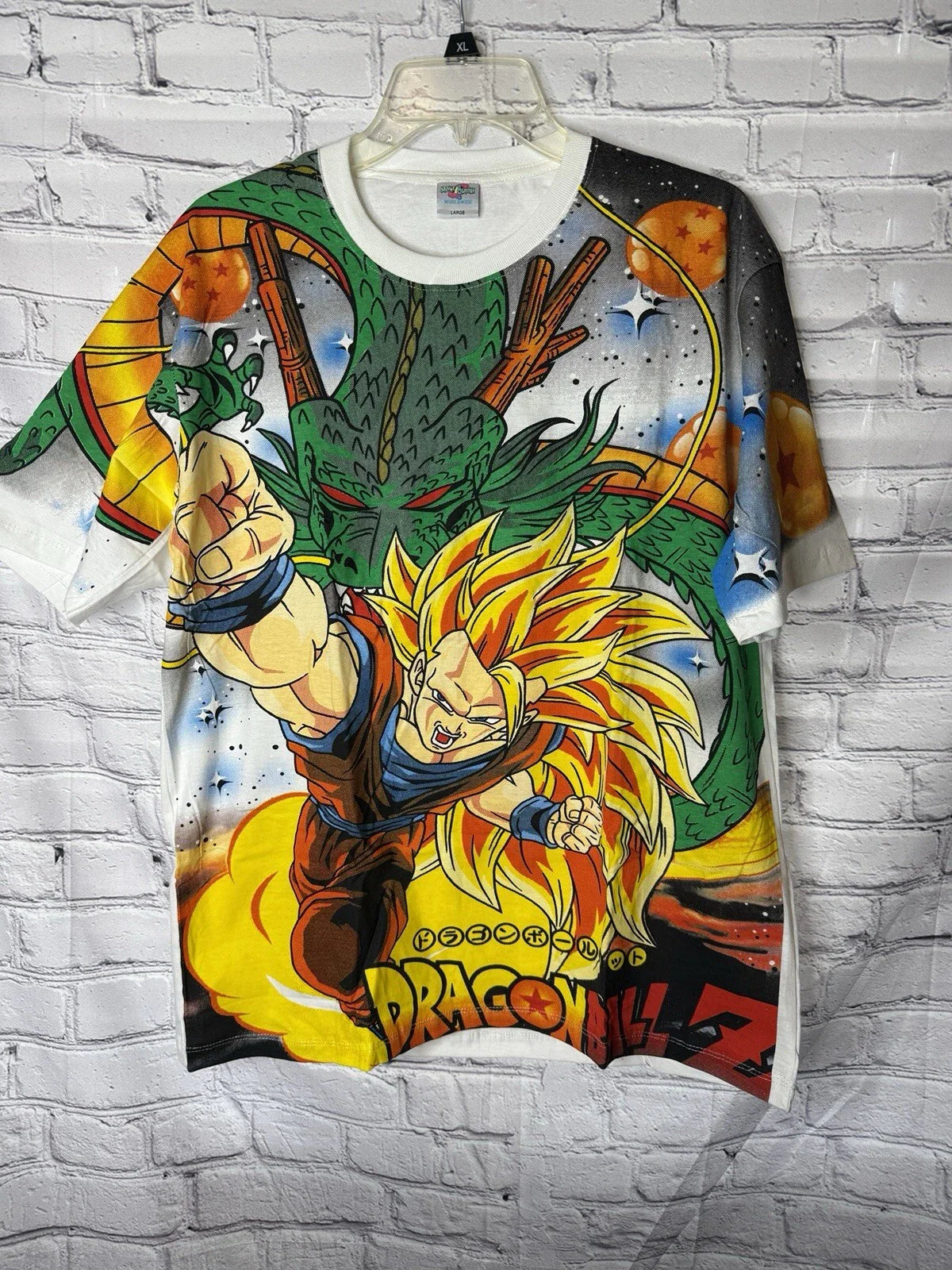 Street Couture Dragonball Z Anime AOP T Shirt All Over Print L Modern Bootleg Unisex T-shirt, Sweatshirt, Hoodie, Long Sleeve Tee - T-Shirt, Sweatshirt, Hoodie