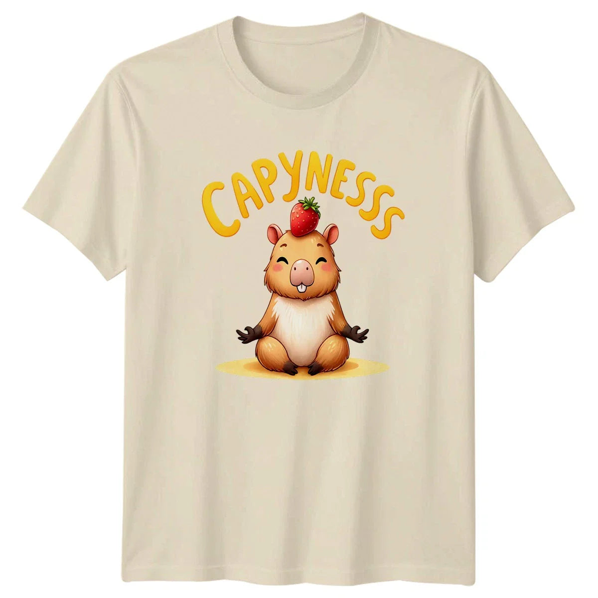 Capyness T-Shirt Cute Capybara Animal Lover Birthday Gift For Him And Her Unisex T-shirt, Sweatshirt, Hoodie, Long Sleeve Tee - T-Shirt, Sweatshirt, Hoodie