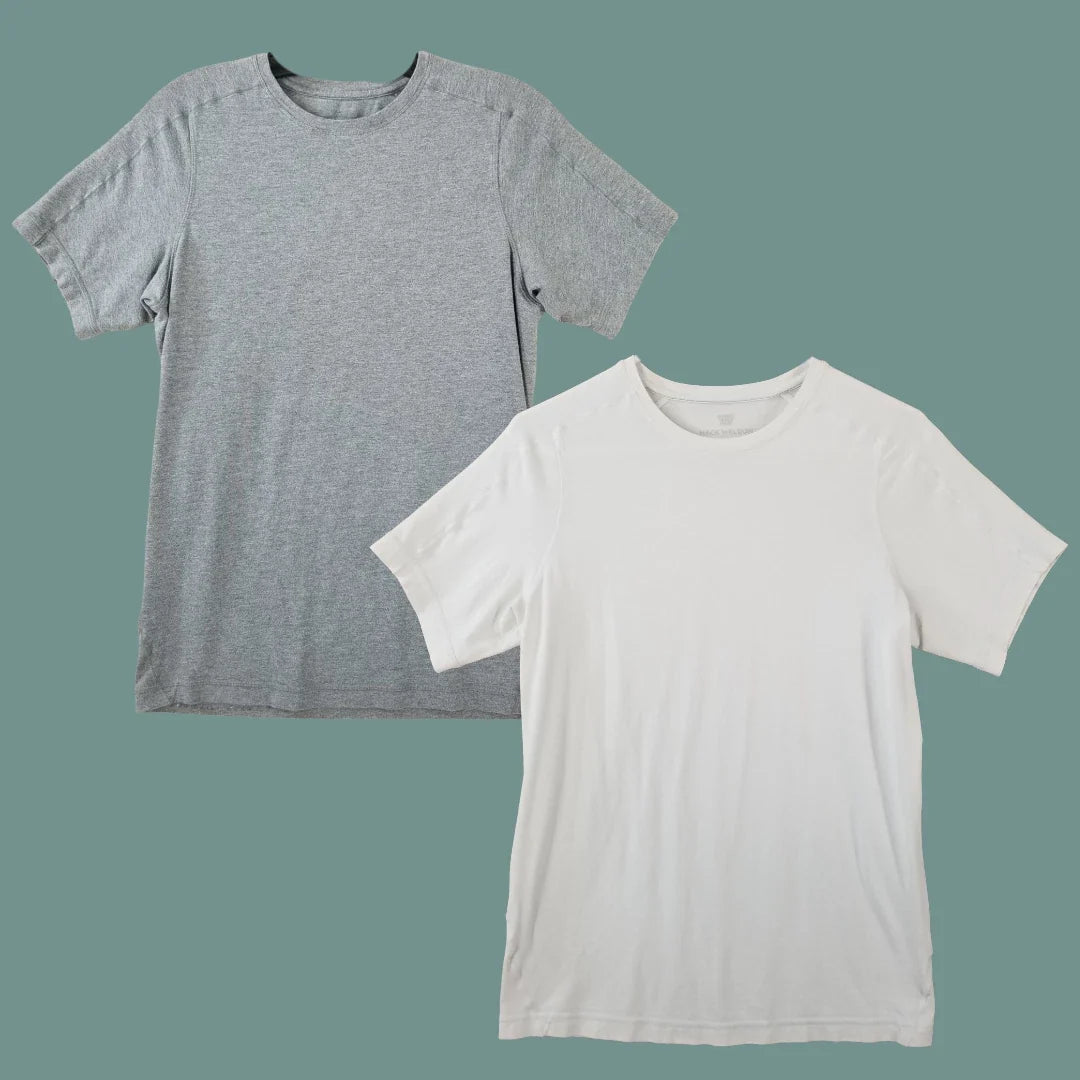 Lot of 5 Mack Weldon Tee Shirt Mens S Jersey Crew Neck Undershirt Grey White Unisex T-shirt, Sweatshirt, Hoodie, Long Sleeve Tee - T-Shirt, Sweatshirt, Hoodie