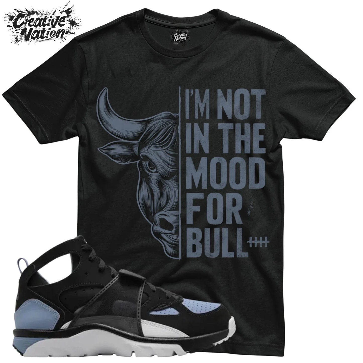 Shirt To Match Air Trainer Huarache Cool Blue Black Unisex Tee Gym Shirt Unisex T-shirt, Sweatshirt, Hoodie, Long Sleeve Tee - T-Shirt, Sweatshirt, Hoodie
