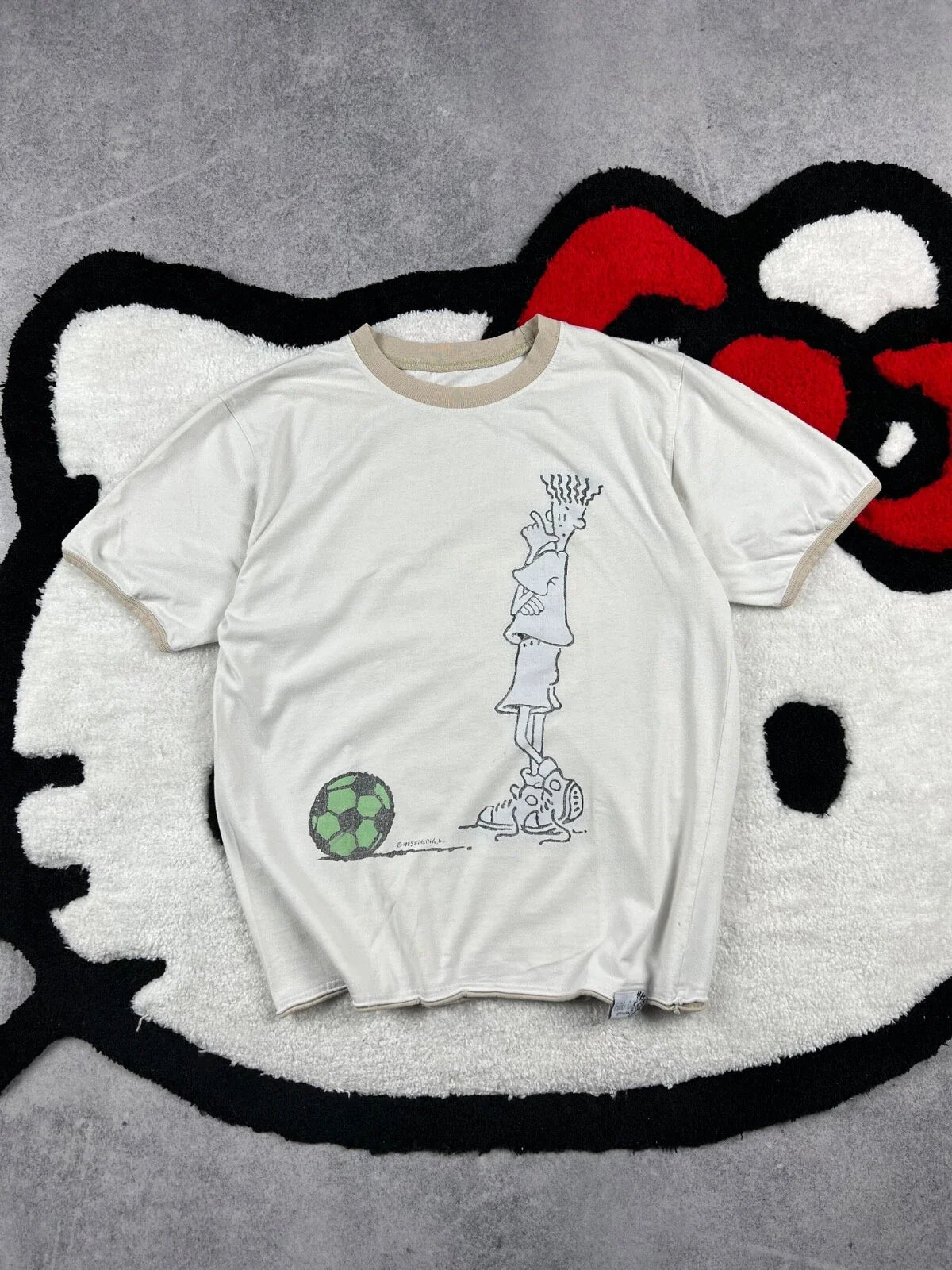 Fido Dido 1985 Vintage Footballer Soccer Faded Retro Men's Shirt Size M Unisex T-shirt, Sweatshirt, Hoodie, Long Sleeve Tee - T-Shirt, Sweatshirt, Hoodie