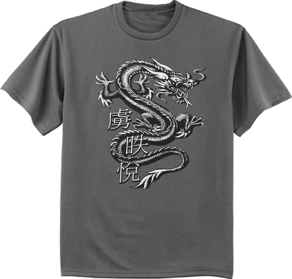 Mens Graphic Tee Dragon T-shirt Clothing Apparel Chinese Symbol Dragons Unisex T-shirt, Sweatshirt, Hoodie, Long Sleeve Tee - T-Shirt, Sweatshirt, Hoodie