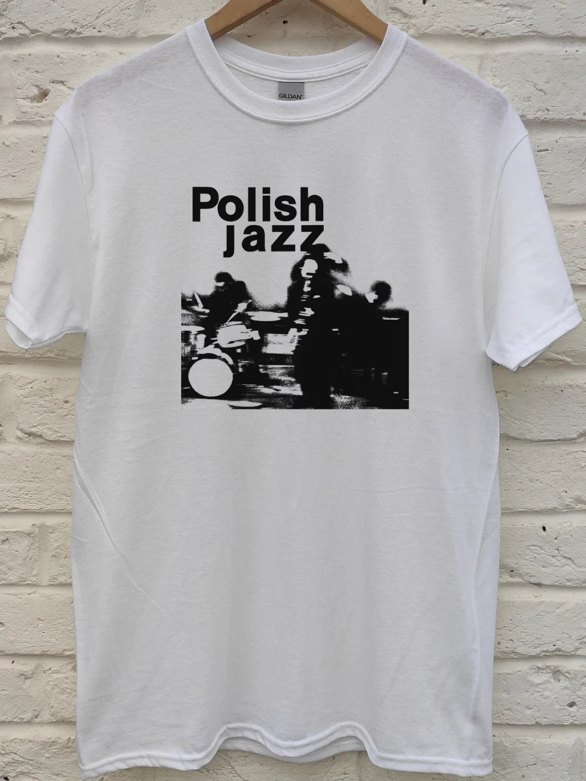 Jazz t-shirt, Polish jazz, classic, love jazz, vintage  - Screen printed T-shirt Unisex T-shirt, Sweatshirt, Hoodie, Long Sleeve Tee - T-Shirt, Sweatshirt, Hoodie