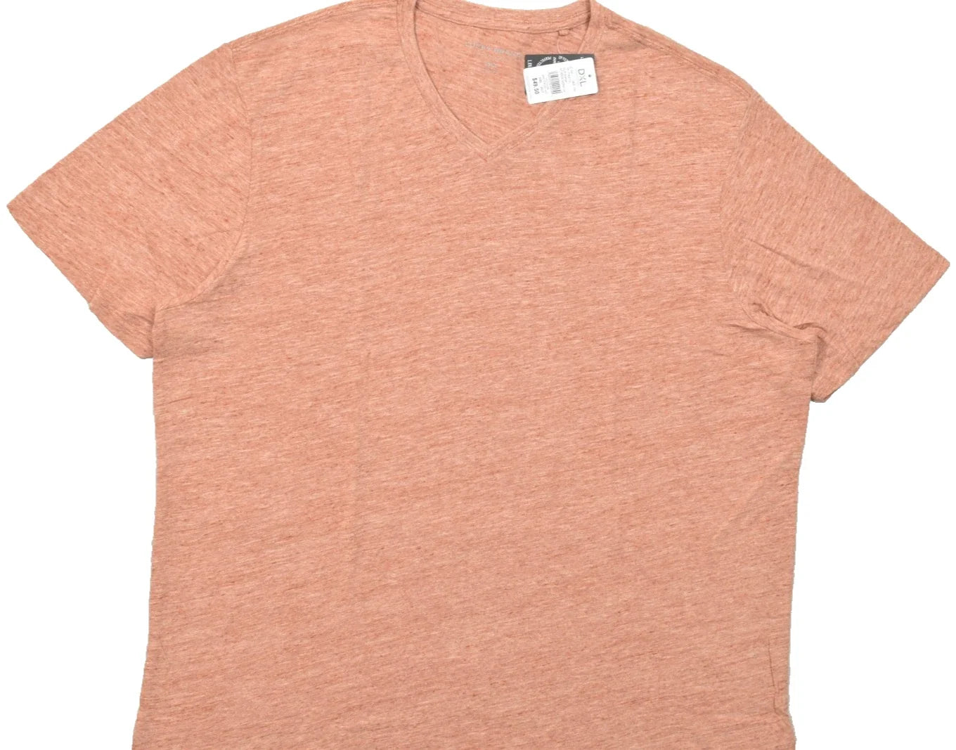 Lucky Brand Men's T Shirt V Neck Short Sleeve Orange Linen Blend Size 3XLT NEW Unisex T-shirt, Sweatshirt, Hoodie, Long Sleeve Tee - T-Shirt, Sweatshirt, Hoodie