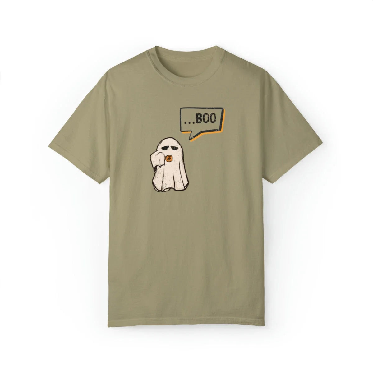 Need Coffee T-Shirt, Halloween Ghost Shirt, Sarcastic Funny Halloween Shirt Unisex T-shirt, Sweatshirt, Hoodie, Long Sleeve Tee - T-Shirt, Sweatshirt, Hoodie