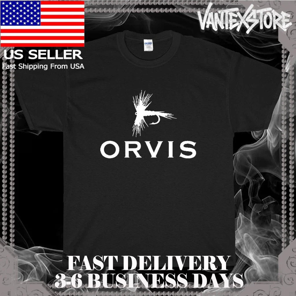 NEW SHIRT ORVIS FLY FISHING LOGO MEN'S T-SHIRT FUNNY AMERICAN USA SIZE S-5XL Unisex T-shirt, Sweatshirt, Hoodie, Long Sleeve Tee - T-Shirt, Sweatshirt, Hoodie