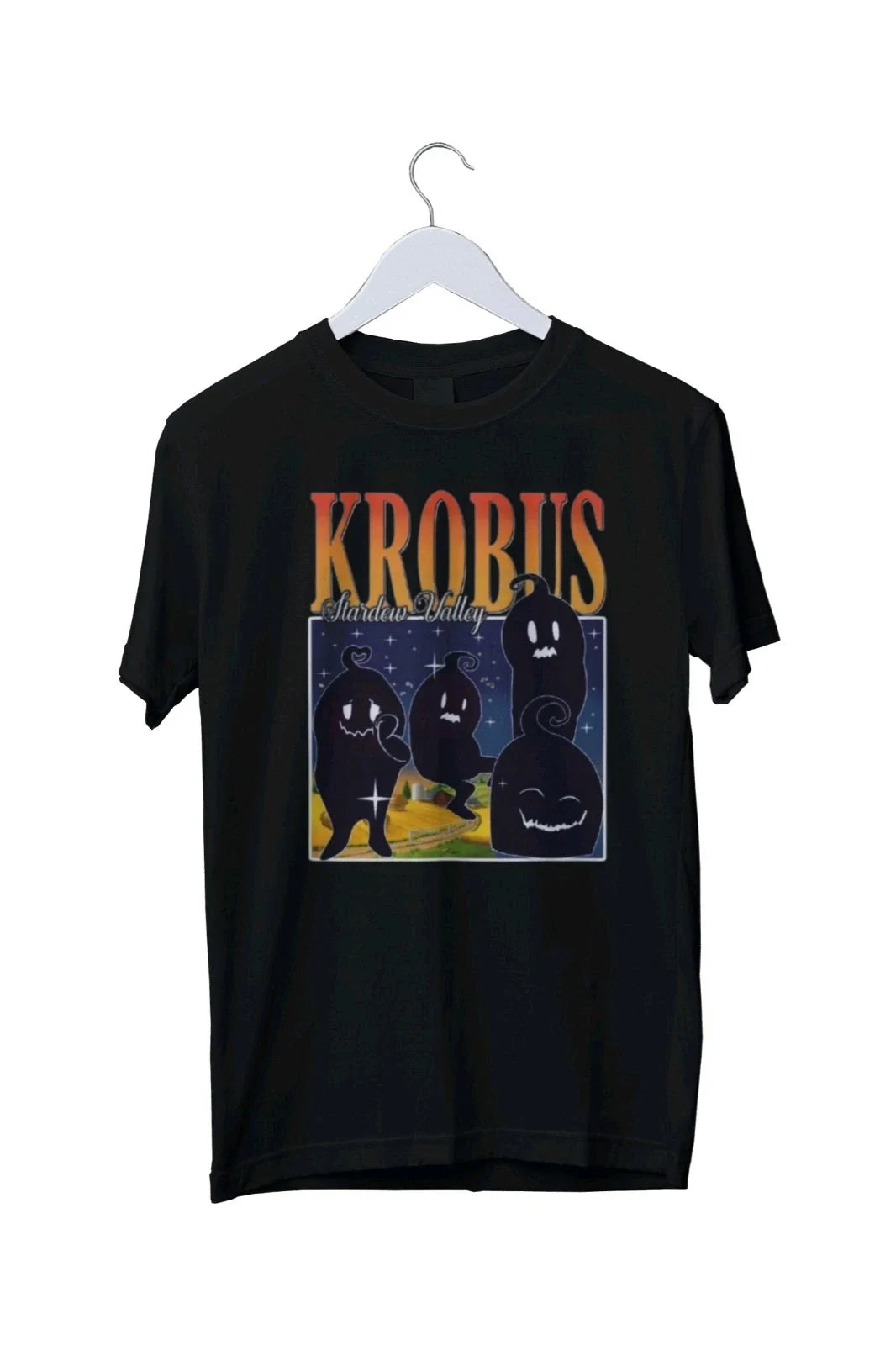 Stardew Valley KROBUS Graphic Print Mens Unisex T-Shirt S M L XL 2 3 4 XL Unisex T-shirt, Sweatshirt, Hoodie, Long Sleeve Tee - T-Shirt, Sweatshirt, Hoodie