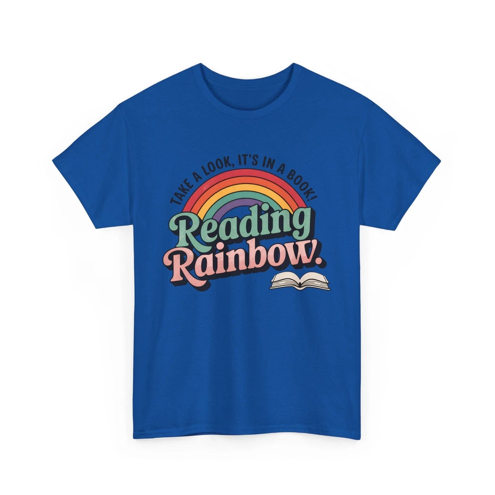 Book T-Shirt | Booktrovert T-Shirt | Reading Rainbow Book Lover Tshirt Unisex T-shirt, Sweatshirt, Hoodie, Long Sleeve Tee - T-Shirt, Sweatshirt, Hoodie