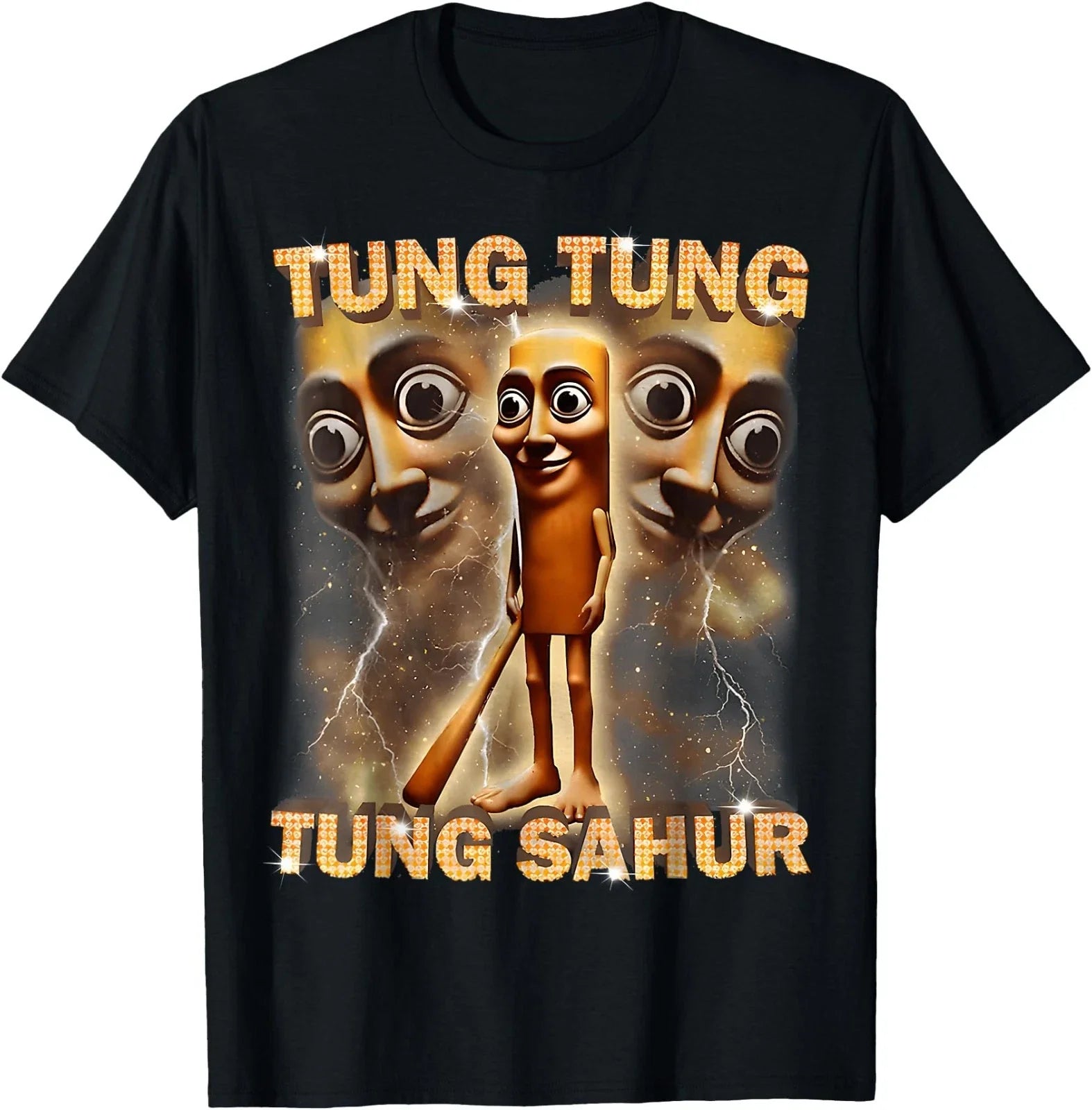 Tung Tung Tung Sahur is Calling Funny Italian Brainrot T-Shirt Unisex T-shirt, Sweatshirt, Hoodie, Long Sleeve Tee - T-Shirt, Sweatshirt, Hoodie