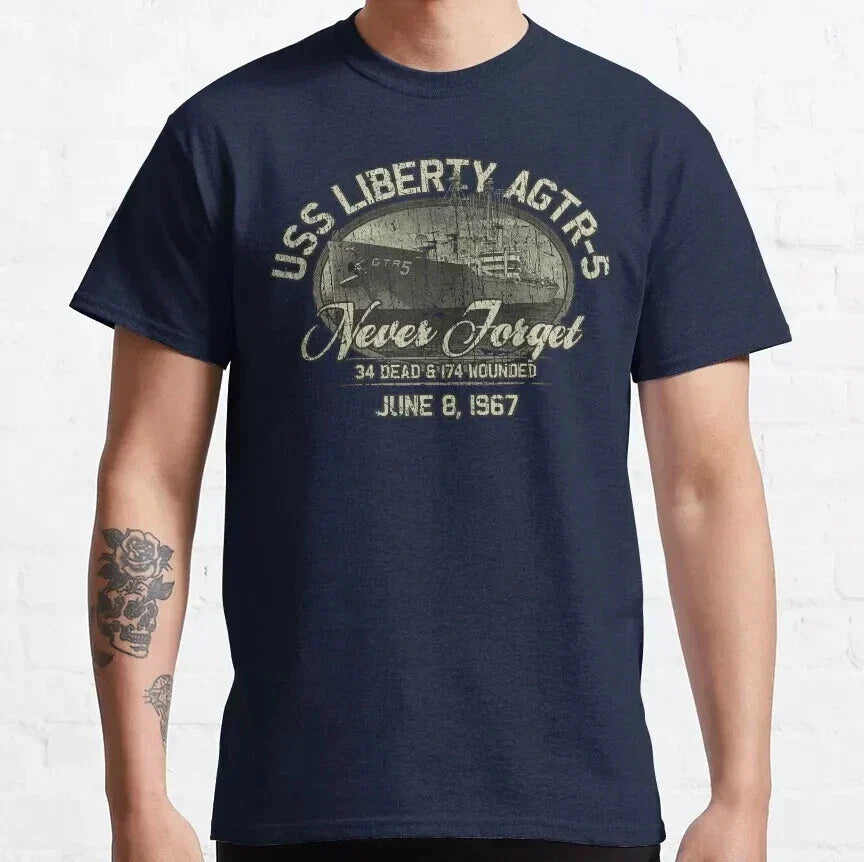 New Uss Liberty Agtr-5 1967 Classic New T-Shirt S-5XL Unisex T-shirt, Sweatshirt, Hoodie, Long Sleeve Tee - T-Shirt, Sweatshirt, Hoodie