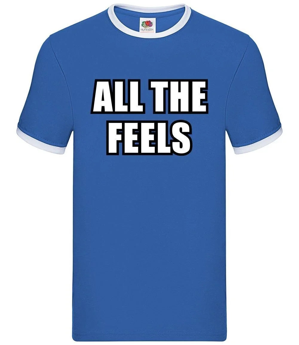 Tutti Gli Feels - Man Ringtone - Meme Funny Joke Slogan Emotions Cute Unisex T-shirt, Sweatshirt, Hoodie, Long Sleeve Tee - T-Shirt, Sweatshirt, Hoodie