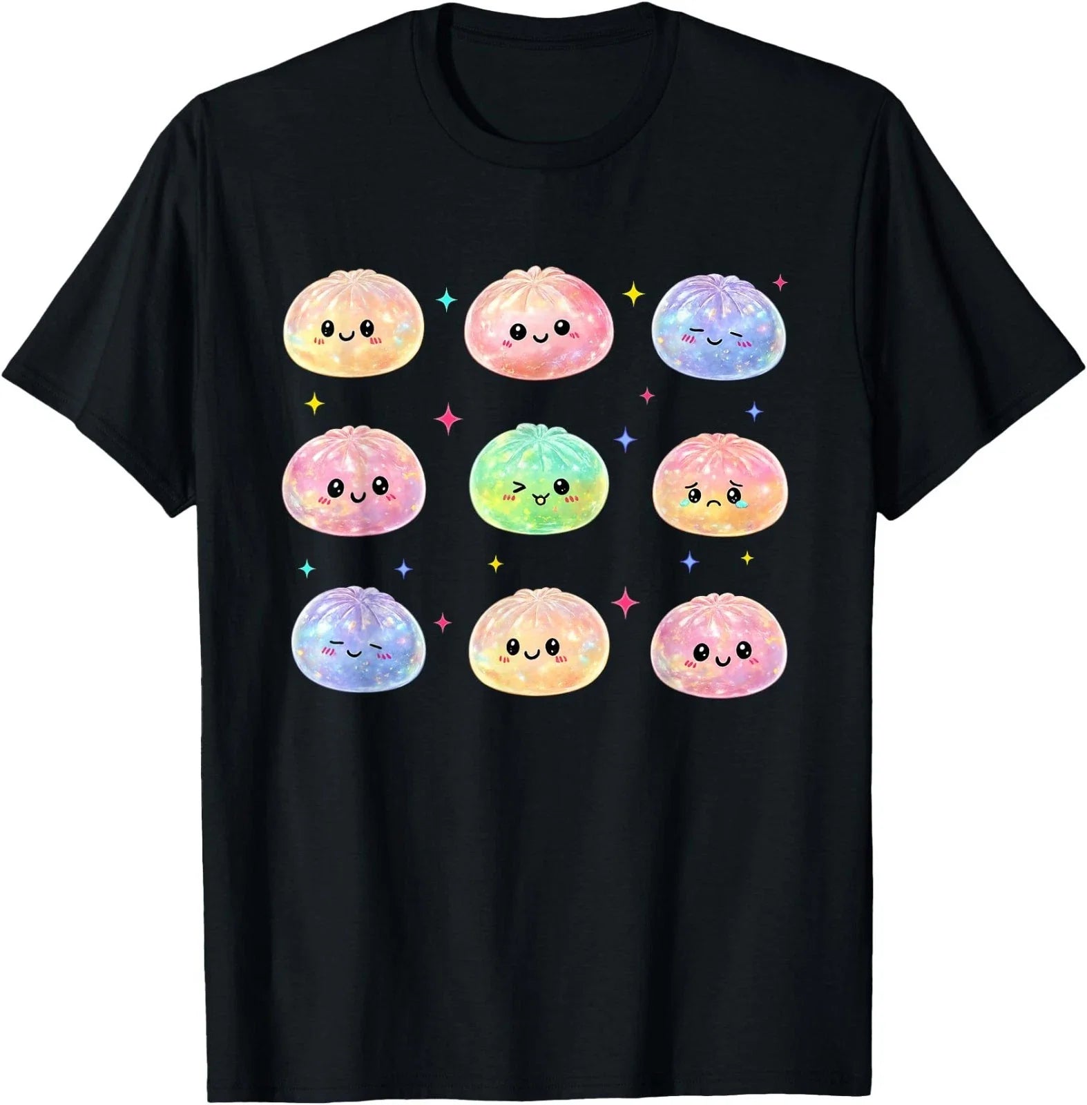 Kawaii Dumpling Cute Pastel Anime Dumpling Lovers T-Shirt Unisex T-shirt, Sweatshirt, Hoodie, Long Sleeve Tee - T-Shirt, Sweatshirt, Hoodie
