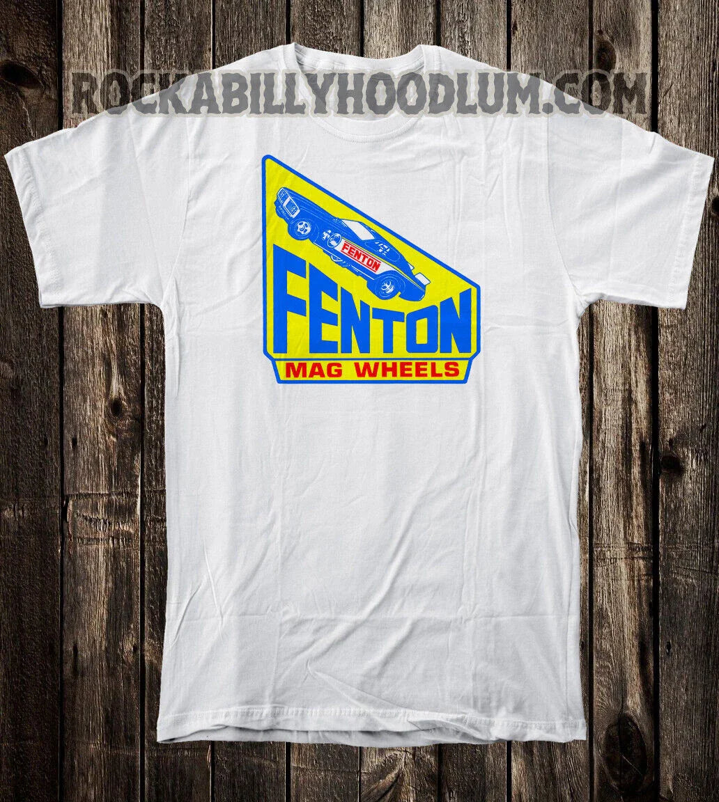 Retro Hot Rod Tee T Shirt Drag Race Auto Speed Shop Fenton Mag Wheels Unisex T-shirt, Sweatshirt, Hoodie, Long Sleeve Tee - T-Shirt, Sweatshirt, Hoodie
