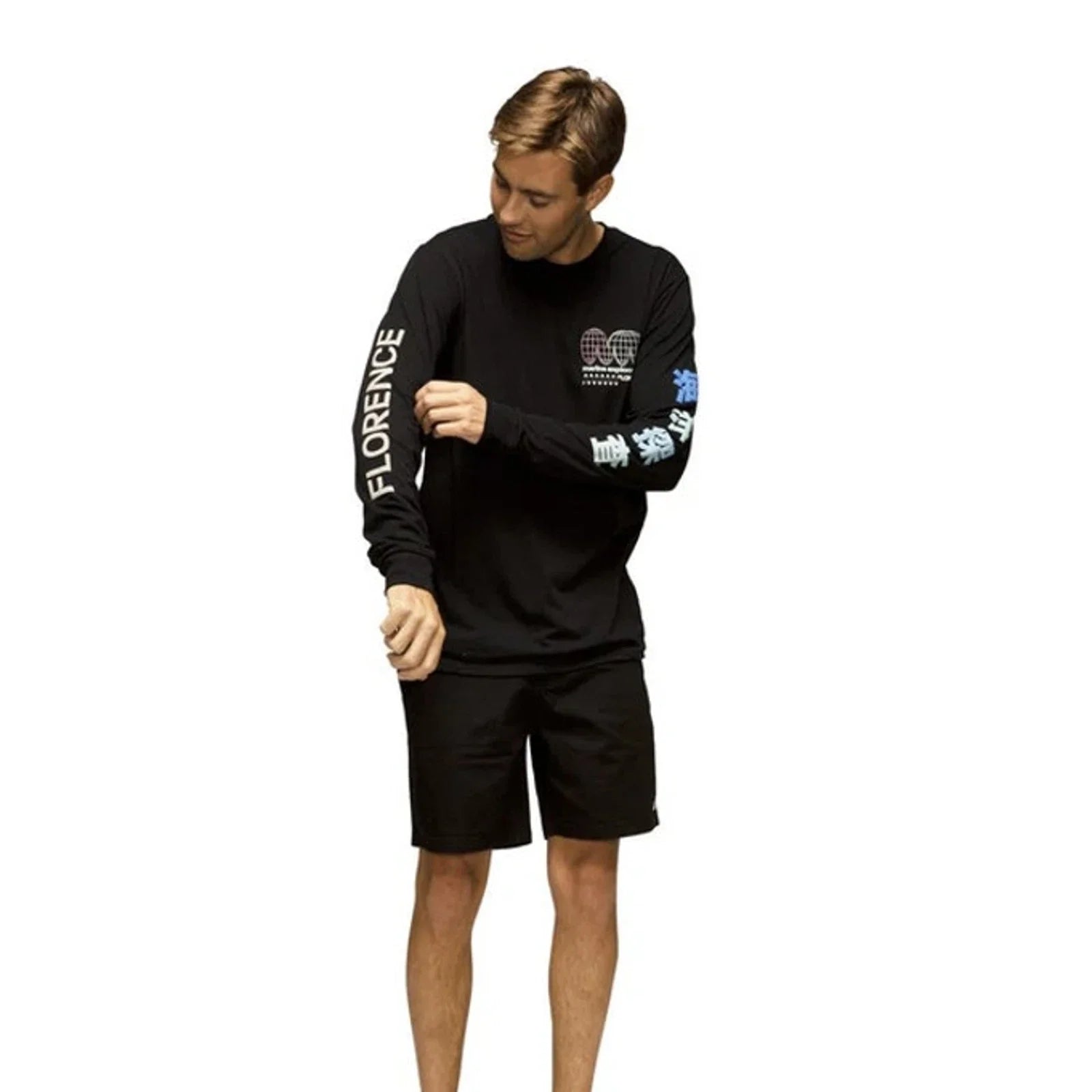 Florence Marine X Men's Large Black Frontier Recover Tee Long Sleeve T-Shirt M19 Unisex T-shirt, Sweatshirt, Hoodie, Long Sleeve Tee - T-Shirt, Sweatshirt, Hoodie