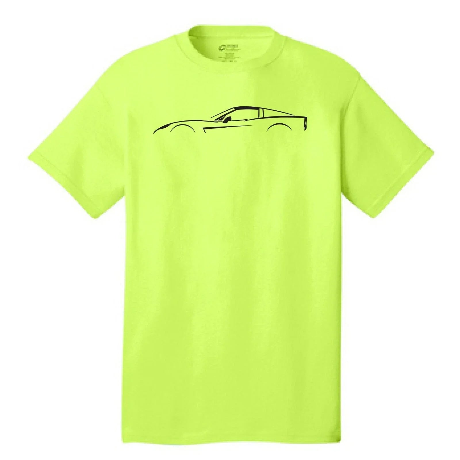 Chevrolet Corvette C6 Silhouette T-shirt Unisex T-shirt, Sweatshirt, Hoodie, Long Sleeve Tee - T-Shirt, Sweatshirt, Hoodie