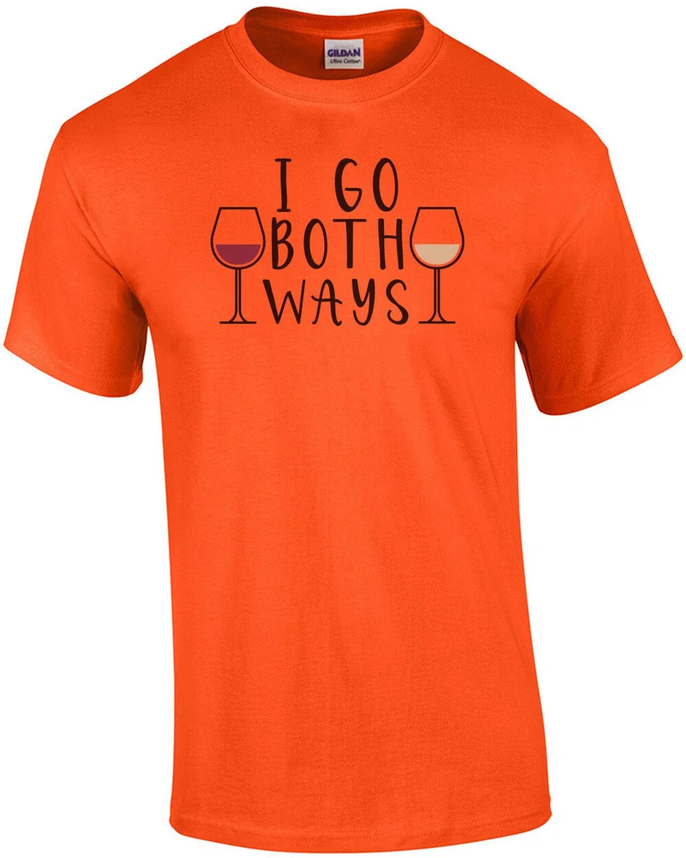 I go both ways - White and Red Wine T-Shirt Unisex T-shirt, Sweatshirt, Hoodie, Long Sleeve Tee - T-Shirt, Sweatshirt, Hoodie
