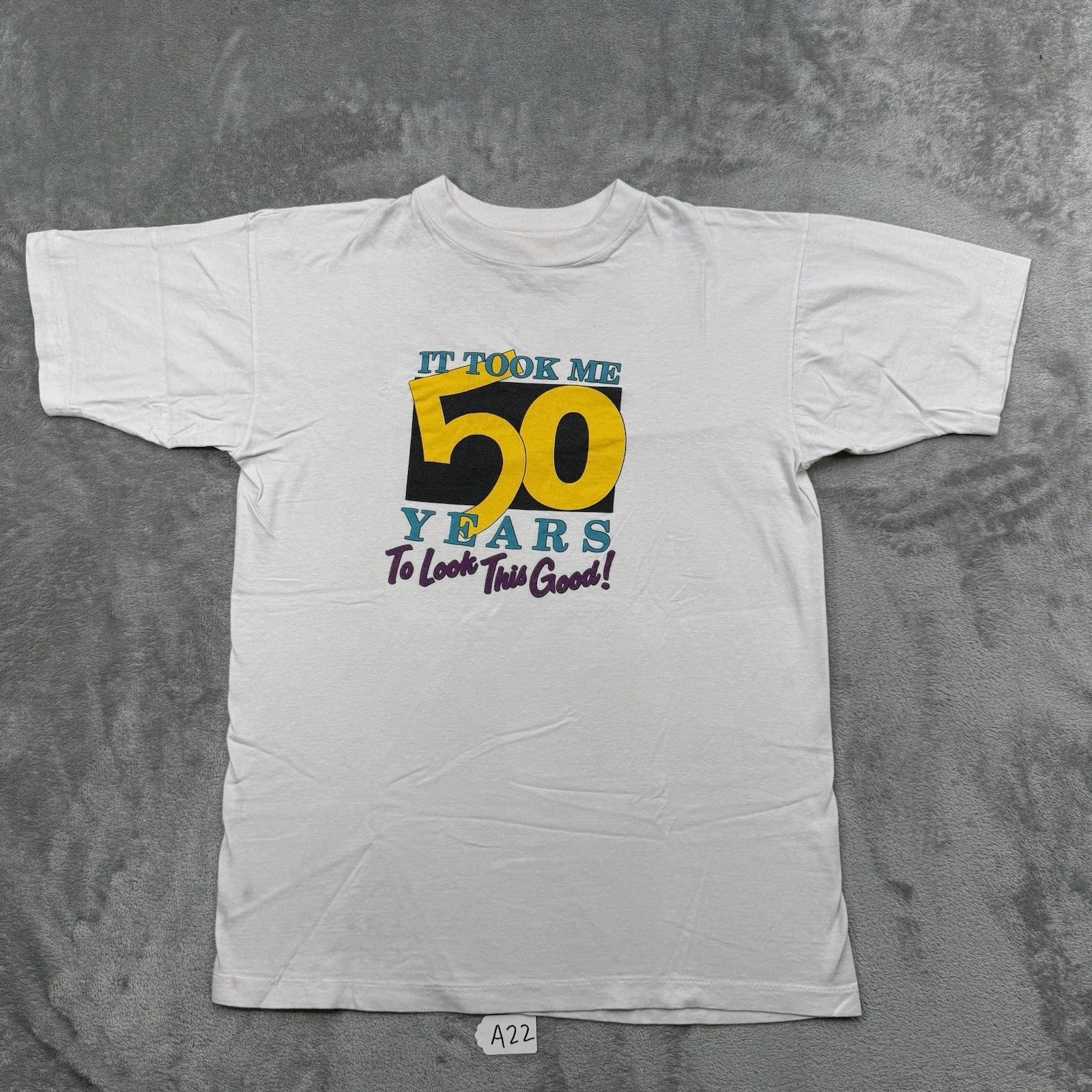 Vintage It Took 50 Years To Look This Good !Funny Shirt Size Large Unisex T-shirt, Sweatshirt, Hoodie, Long Sleeve Tee - T-Shirt, Sweatshirt, Hoodie