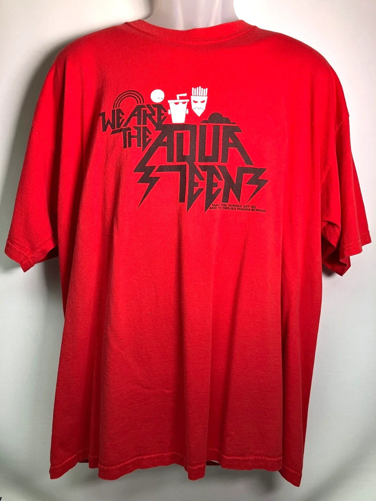 Vintage Y2K Adult Swim AQUA TEEN HUNGER FORCE ATHF TEE T-Shirt XL Unisex T-shirt, Sweatshirt, Hoodie, Long Sleeve Tee - T-Shirt, Sweatshirt, Hoodie