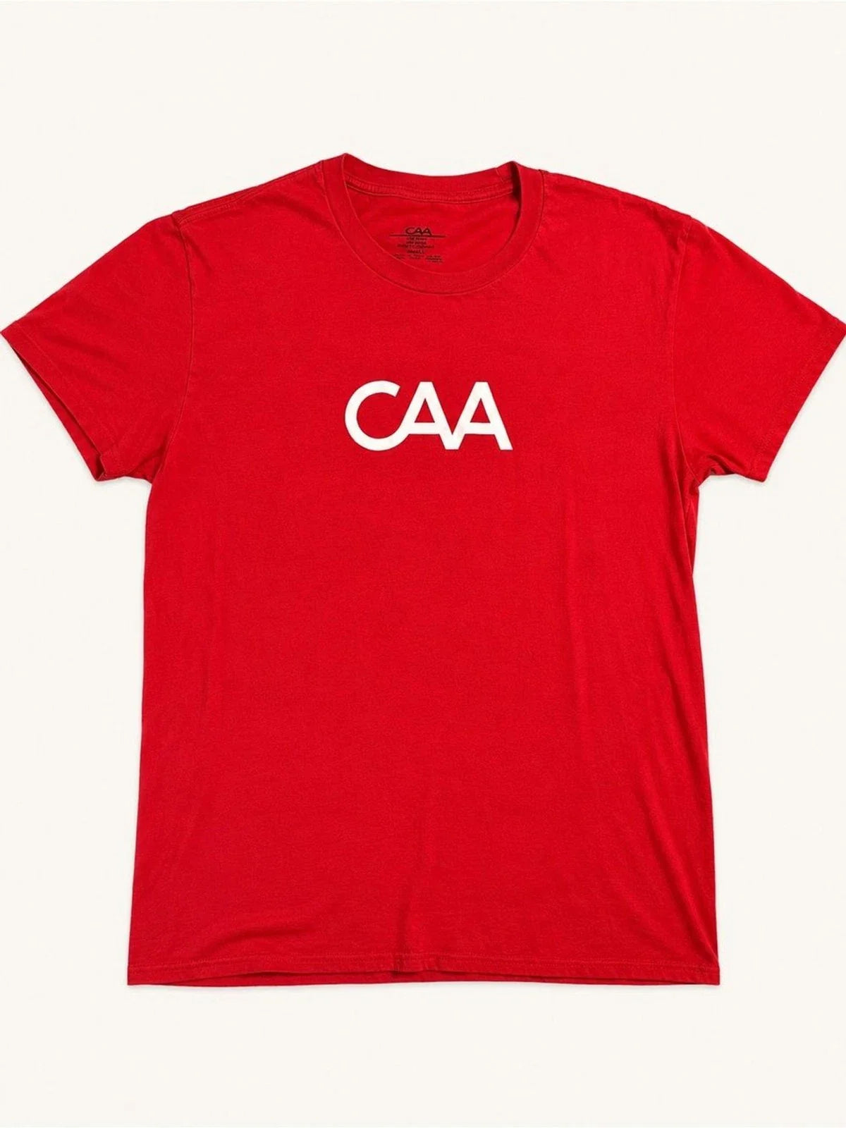 CAA Creative Artists Agency Red Logo T-Shirt Small Unisex T-shirt, Sweatshirt, Hoodie, Long Sleeve Tee - T-Shirt, Sweatshirt, Hoodie