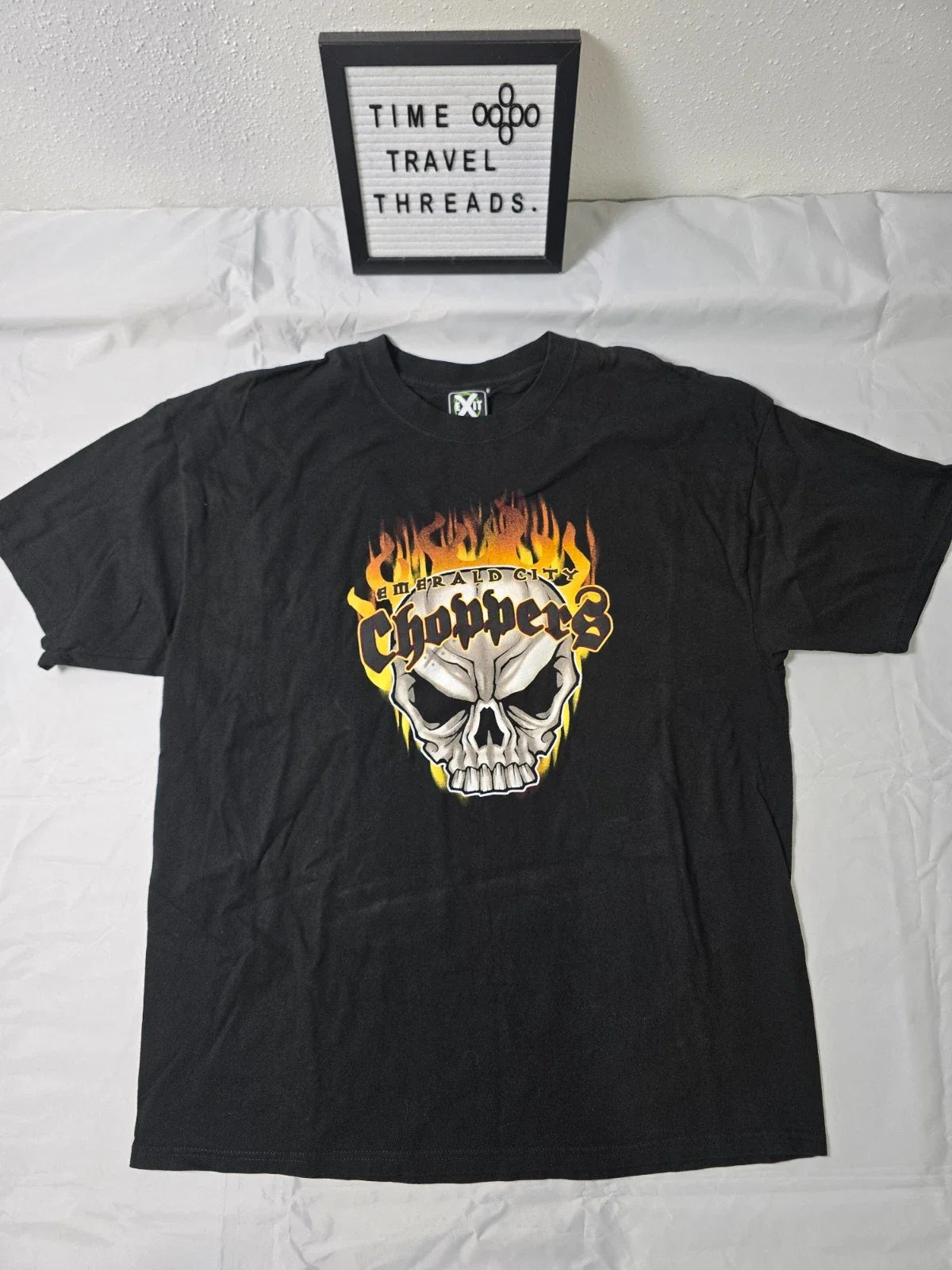 Y2K Emerald City Choppers T-Shirt - Men's XL (L) Unisex T-shirt, Sweatshirt, Hoodie, Long Sleeve Tee - T-Shirt, Sweatshirt, Hoodie
