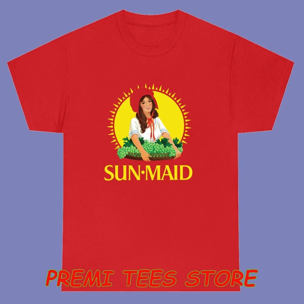 Sun Maid California Raisins Men's Red Size S-3XL Unisex T-shirt, Sweatshirt, Hoodie, Long Sleeve Tee - T-Shirt, Sweatshirt, Hoodie