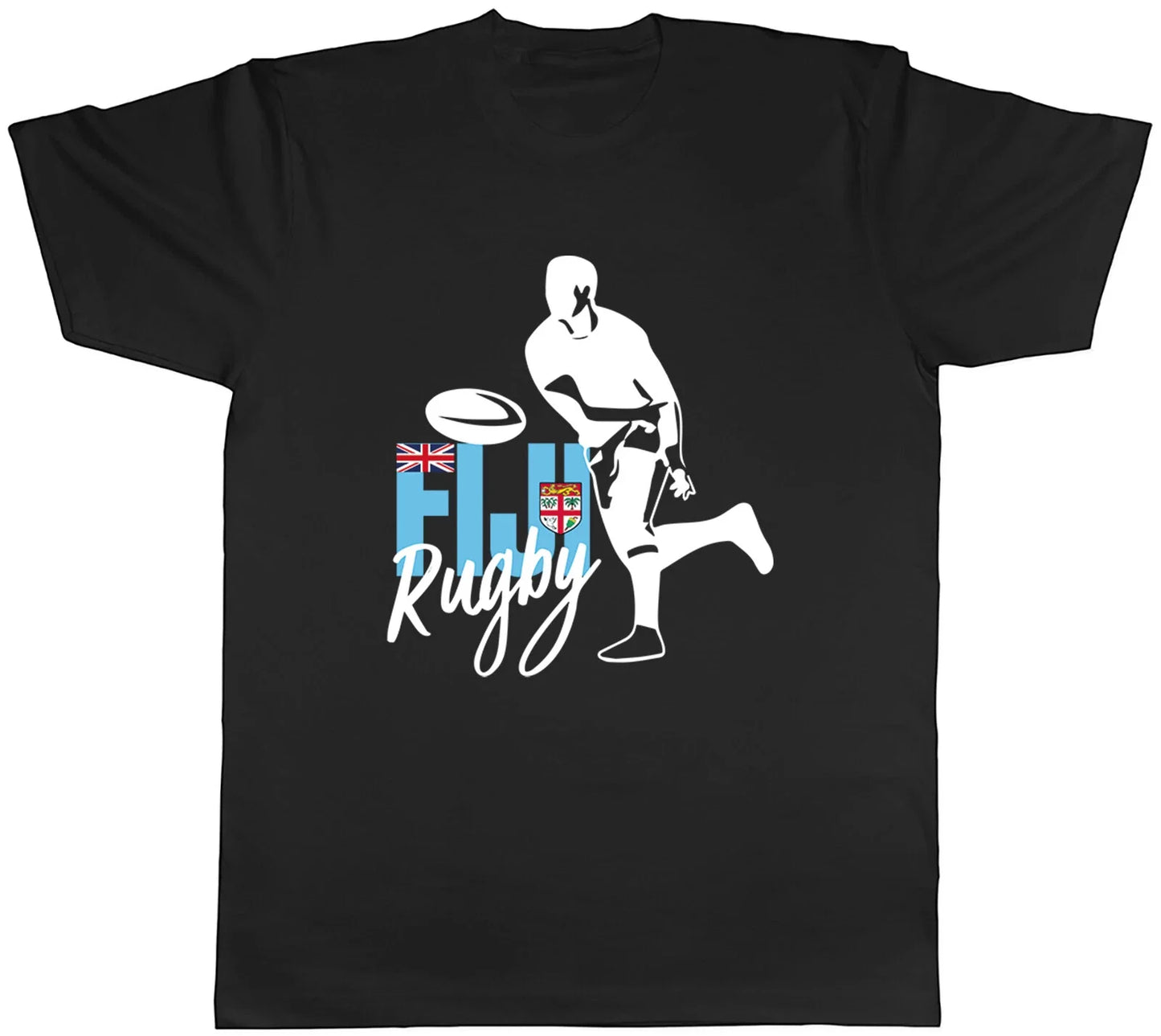 Fiji Rugby Mens T-Shirt Supporters Fans World Cup Tee Gift Unisex T-shirt, Sweatshirt, Hoodie, Long Sleeve Tee - T-Shirt, Sweatshirt, Hoodie
