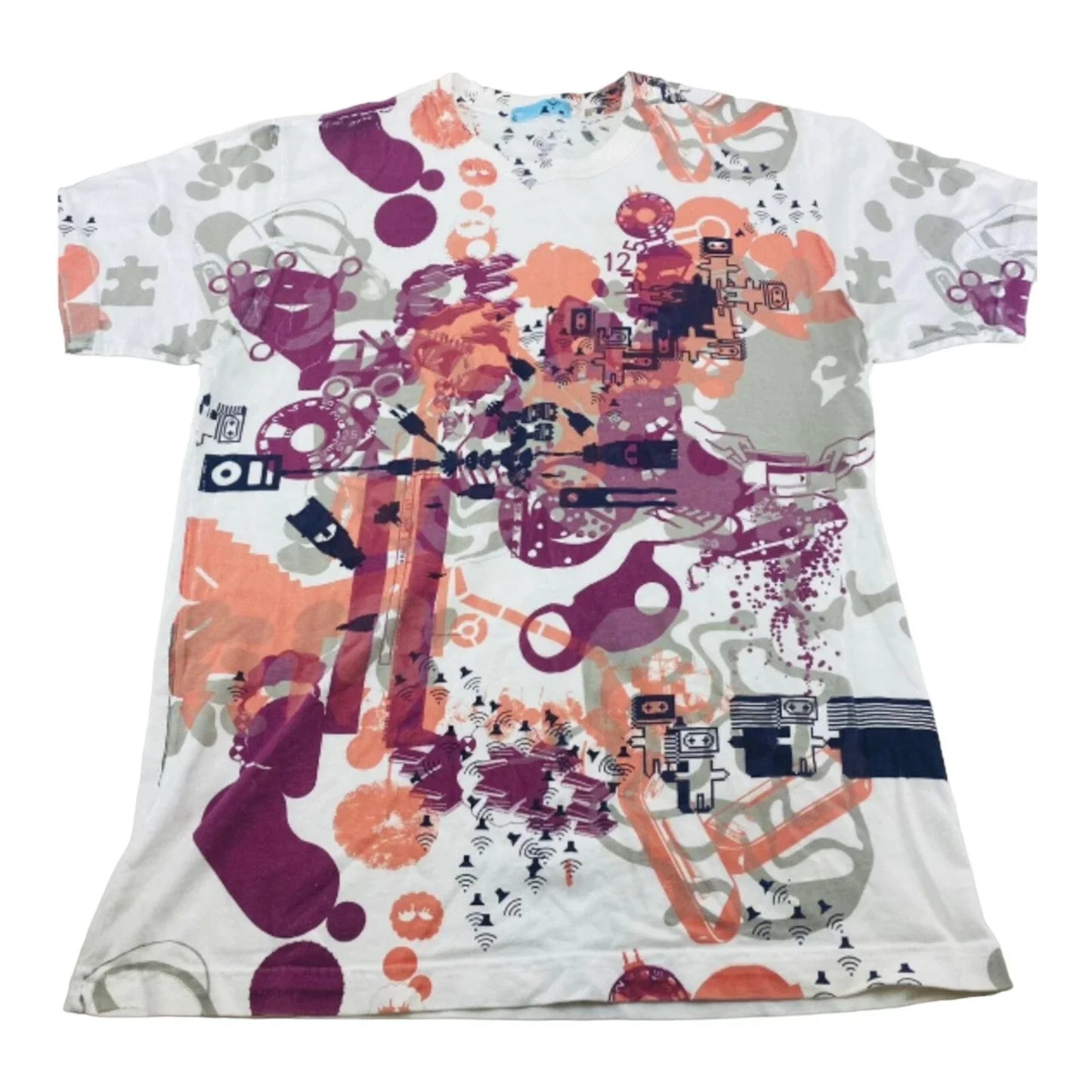 Vintage Y2K T-Shirt. RARE! Great print by unknown artist. Sz: M   TS001 Unisex T-shirt, Sweatshirt, Hoodie, Long Sleeve Tee - T-Shirt, Sweatshirt, Hoodie
